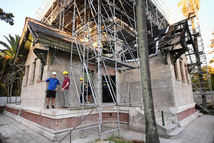 Rodríguez Larreta visitó un edificio emblemático del tango que está siendo recuperado por la Ciudad