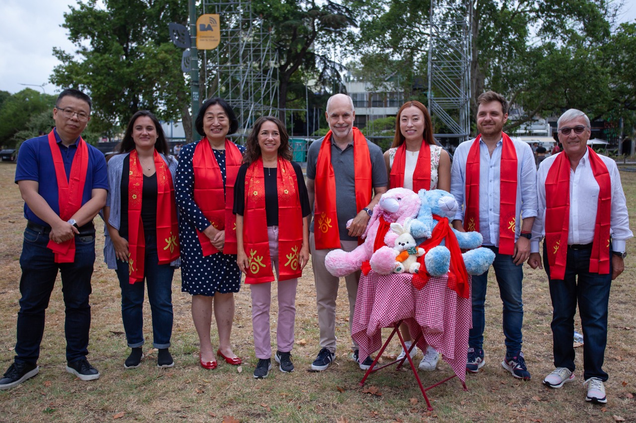 Rodríguez Larreta participó de los preparativos de la celebración del Año Nuevo Chino en Belgrano