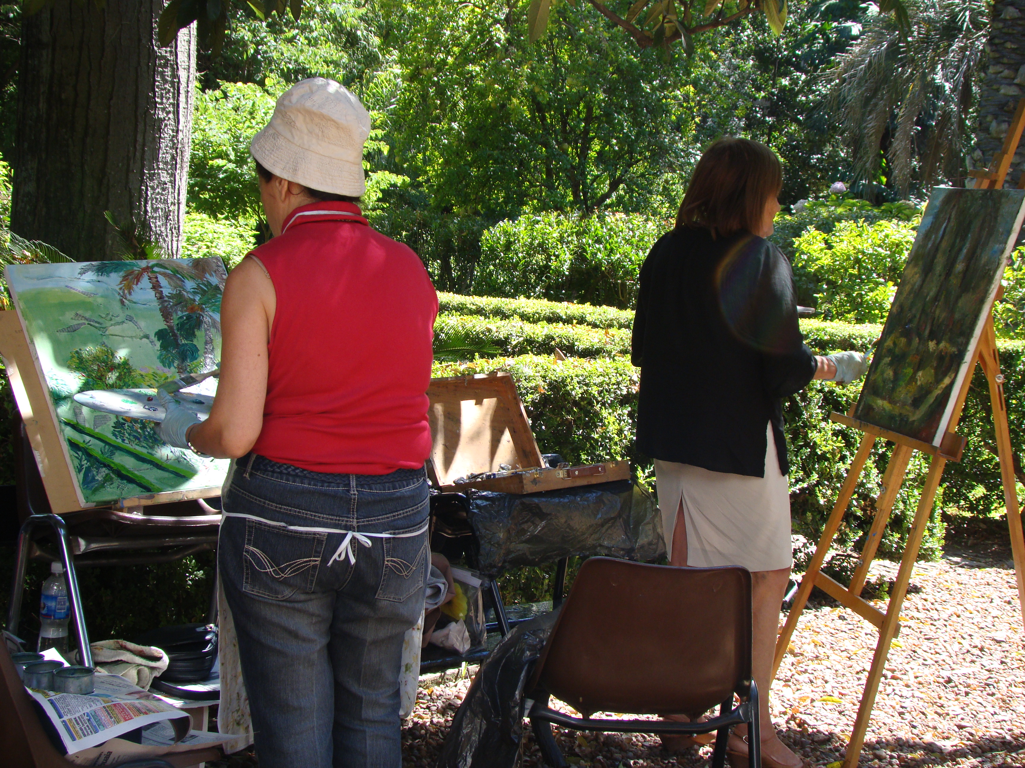 Taller de pintura "Bajo los arboles" - verano 2023
