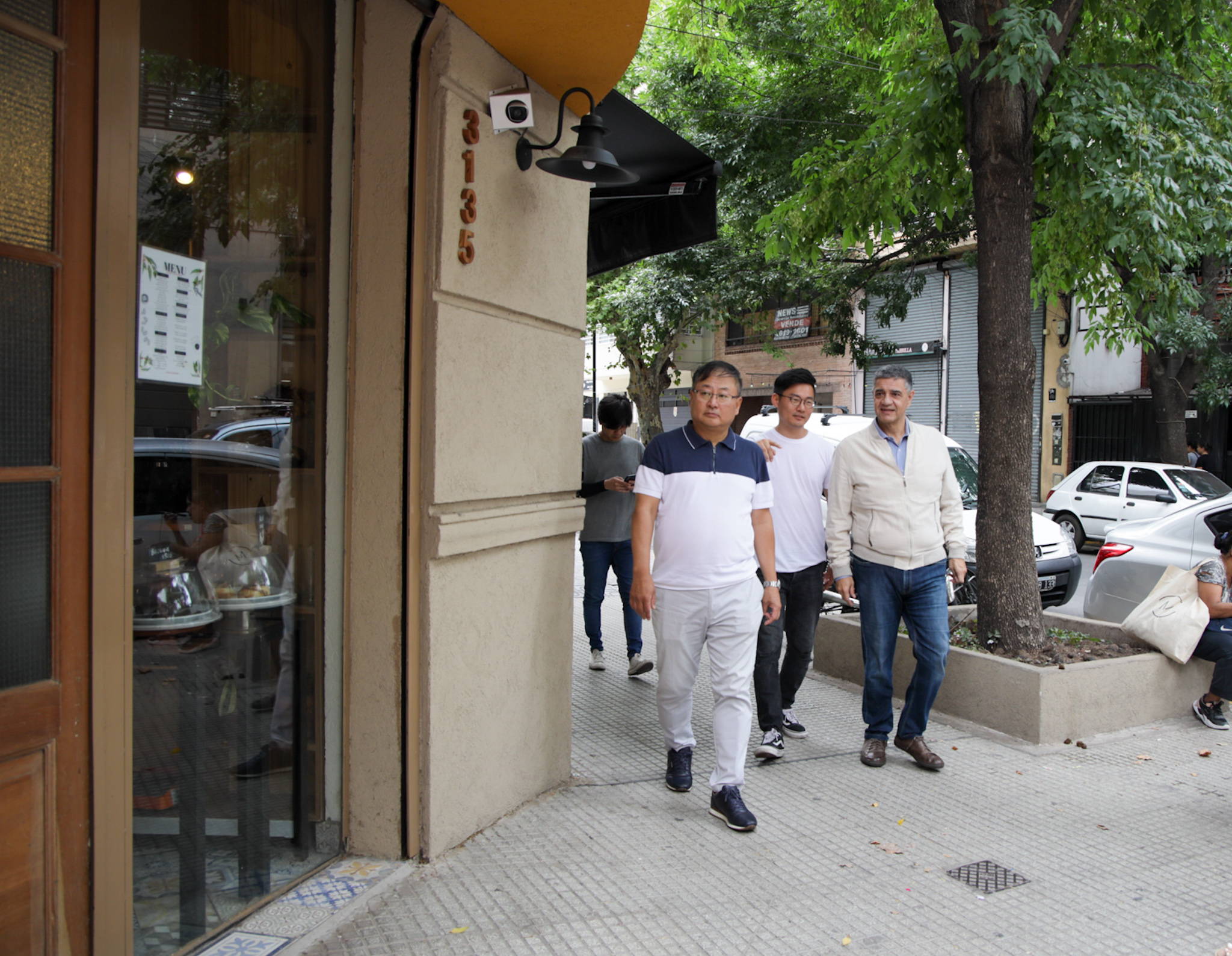 Jorge Macri junto a la colectividad coreana