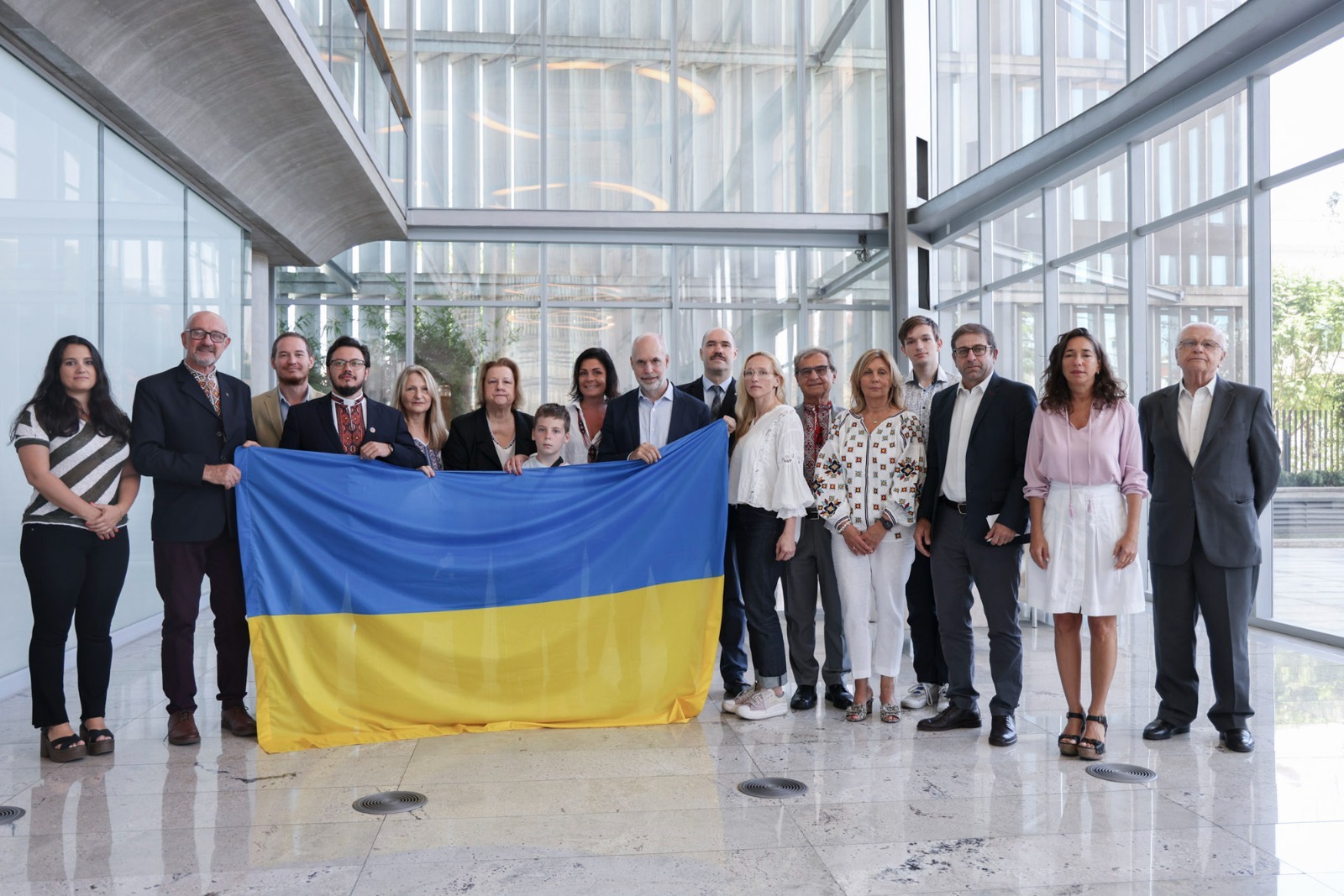 Rodríguez Larreta se reunió con refugiados ucranianos: “Reitero mi condena firme a la invasión rusa y quiero expresar todo mi compromiso y solidaridad con la comunidad ucraniana”