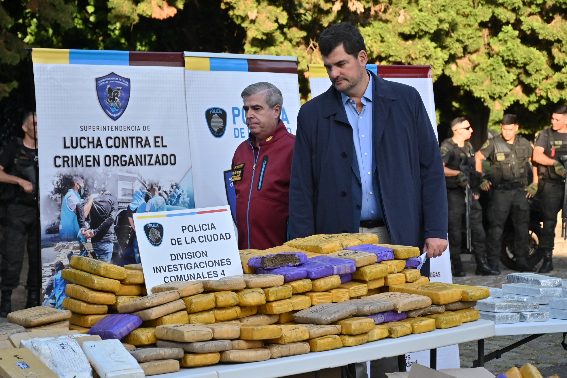 "La droga que incautamos se quema, se destruye y no vuelve a las calles"