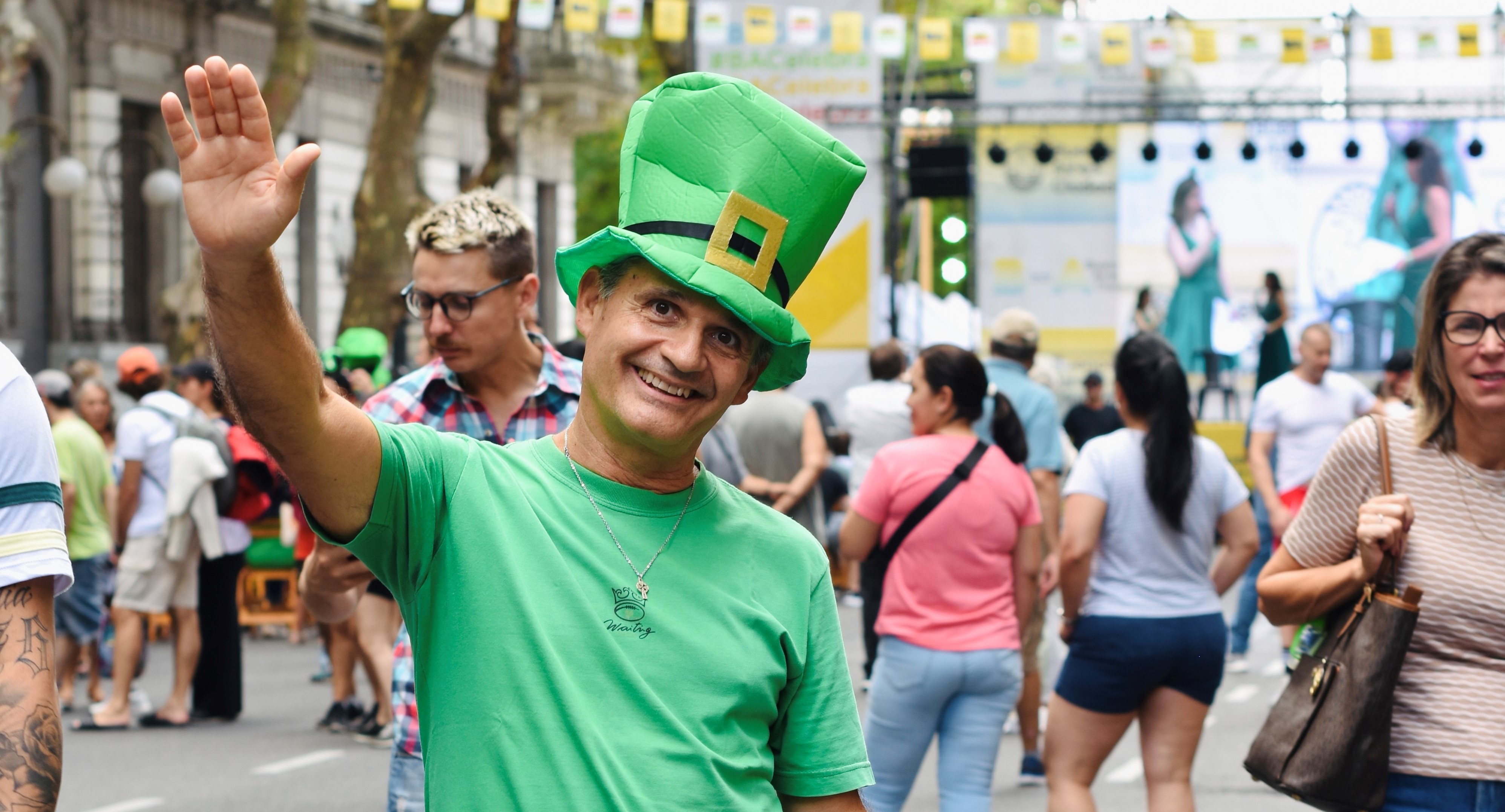 Más de 10.000 personas celebraron San Patricio en el BA Celebra Irlanda