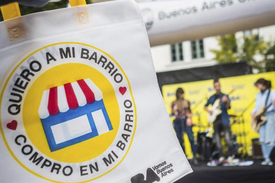 Semana CCA visita Villa Pueyrredón para incentivar a los pequeños y medianos comercios del barrio