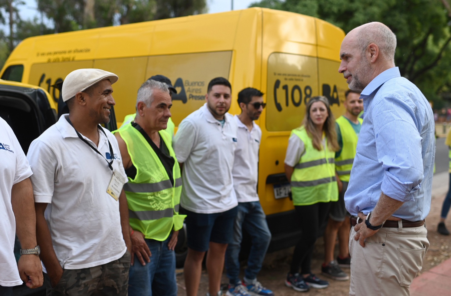 Rodríguez Larreta supervisó la marcha del megaoperativo de asistencia de la Ciudad por los cortes de luz