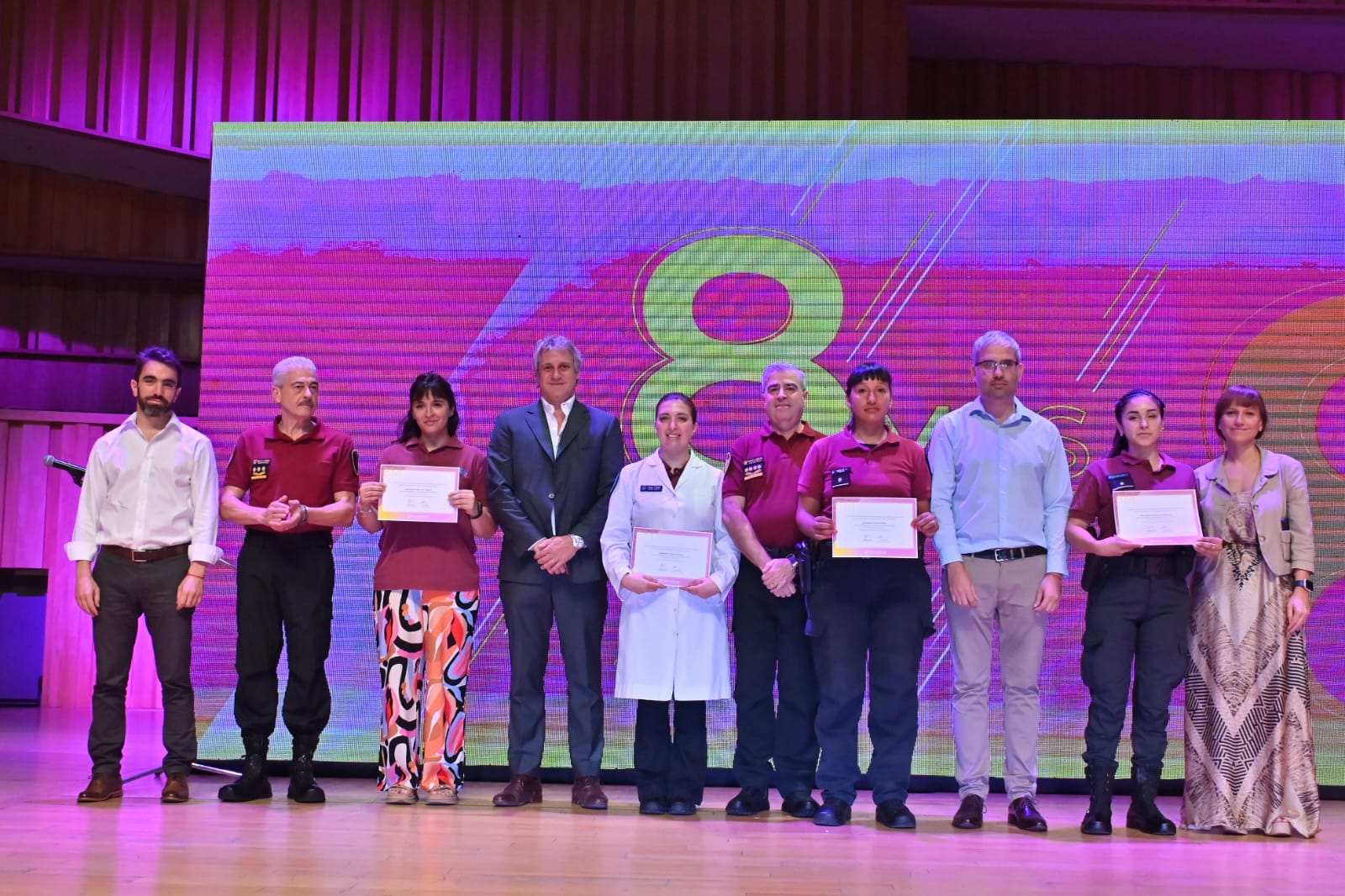 Homenaje a las mujeres del Sistema Integral de Seguridad Pública de la Ciudad