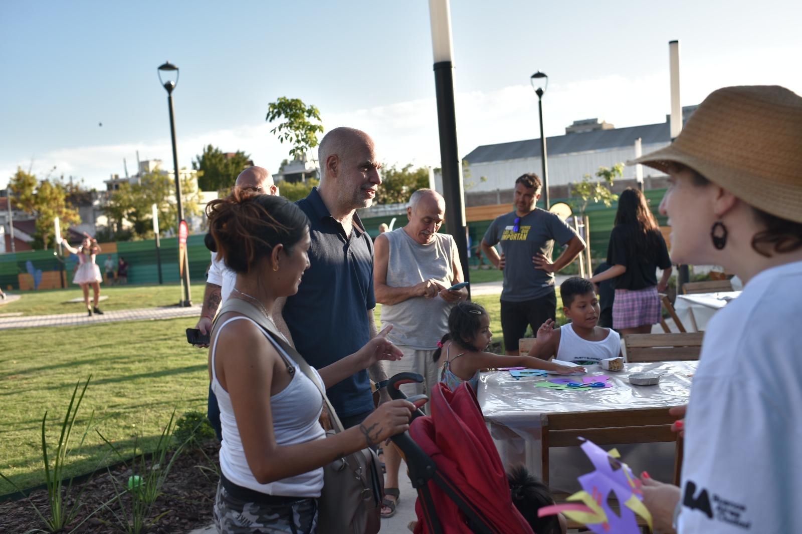 El Jefe de Gobierno inauguró la plaza San Isidro Labrador en Saavedra, una obra que se hizo en menos de cinco meses