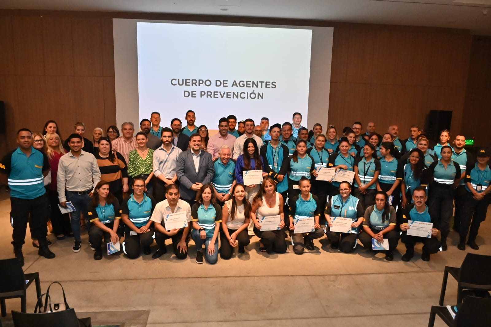 Primer aniversario del día de los y las Agentes de Prevención de la Ciudad