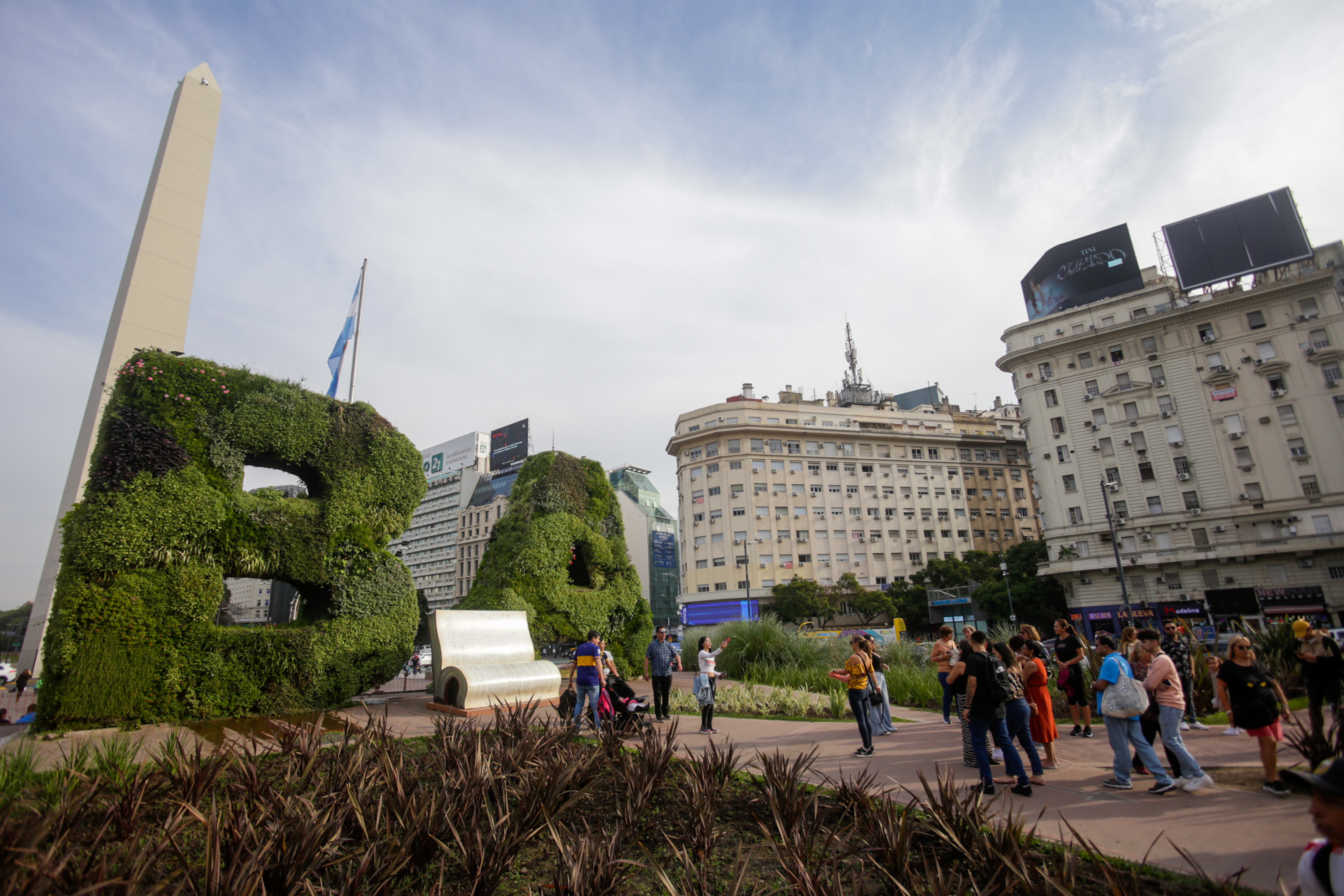 Se intervino el BA Verde con un Banco Libro