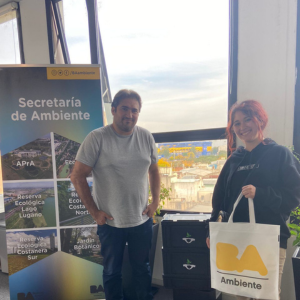 Ganadora de la compostera por el Día de la Tierra