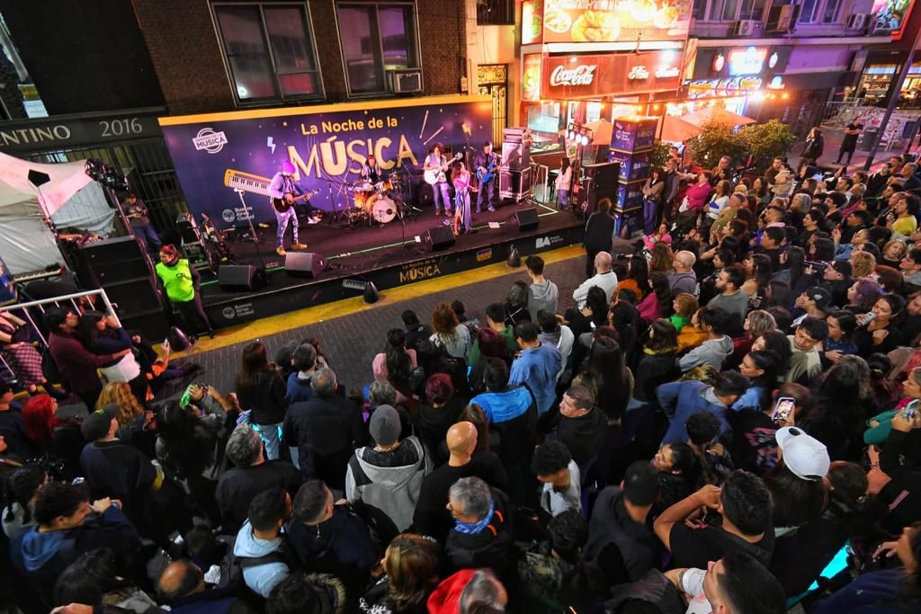 La Ciudad vibró al ritmo de la Noche de la Música