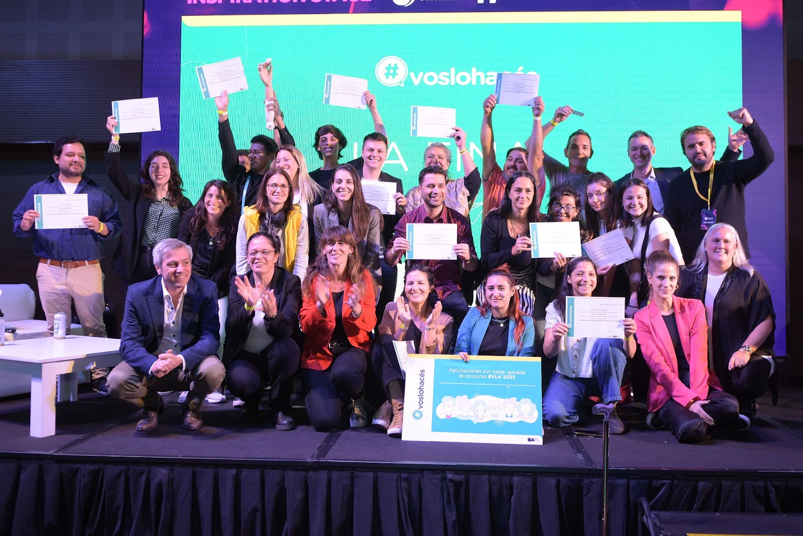 ¡Presentamos a los ganadores de la primera Gran Final de #VosLoHacés 2023!