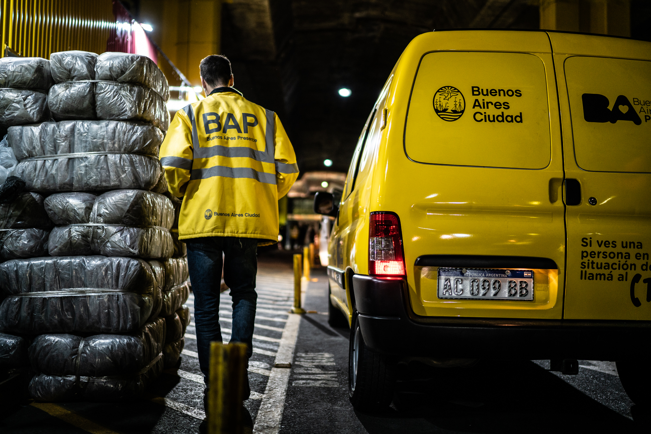 Comenzó el Operativo Frío extraordinario para ayudar a las personas en situación de calle