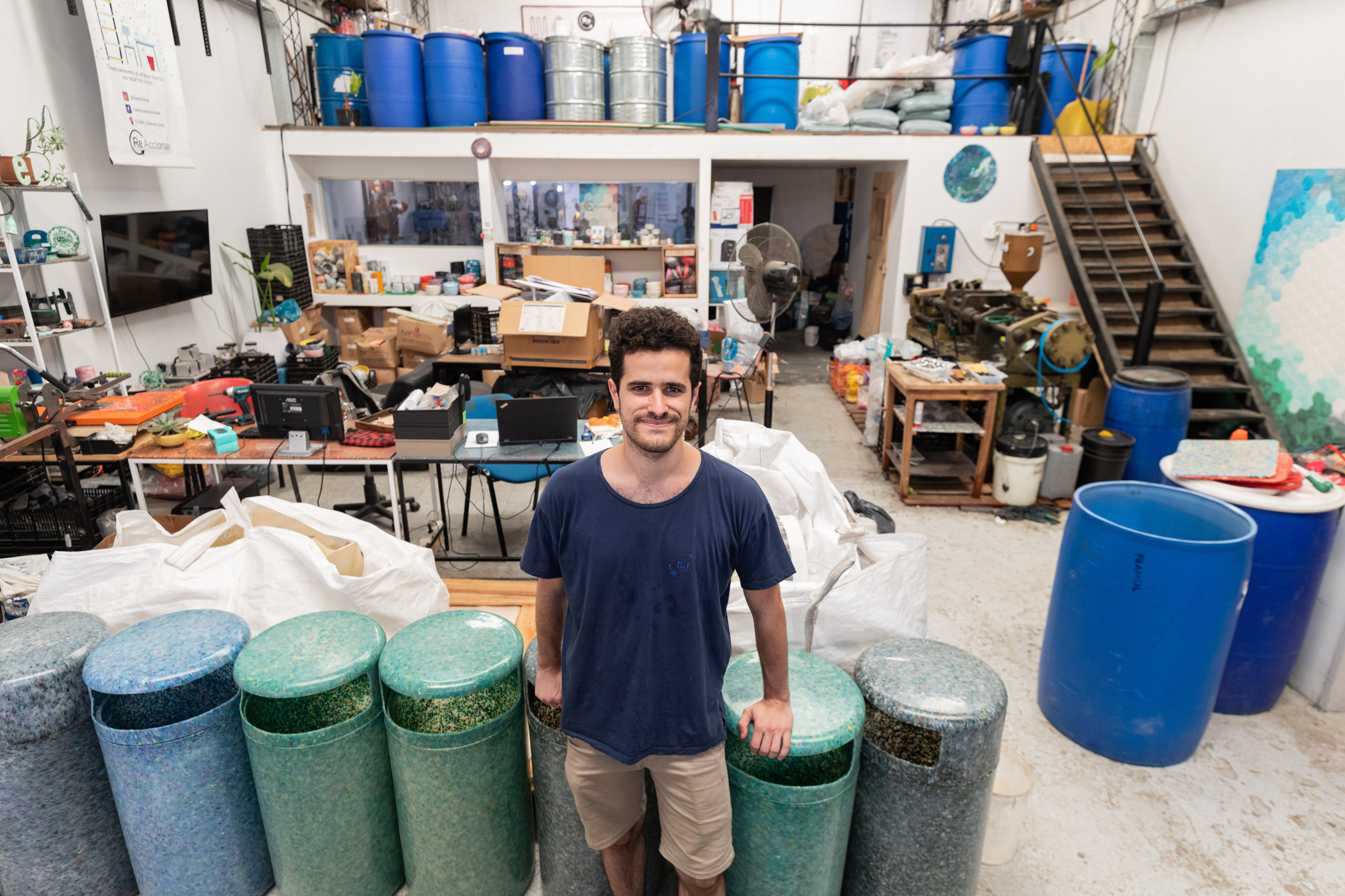 Ganó la edición 2019 de #VosLoHacés y hoy recicla más de 7 mil kilos de plástico