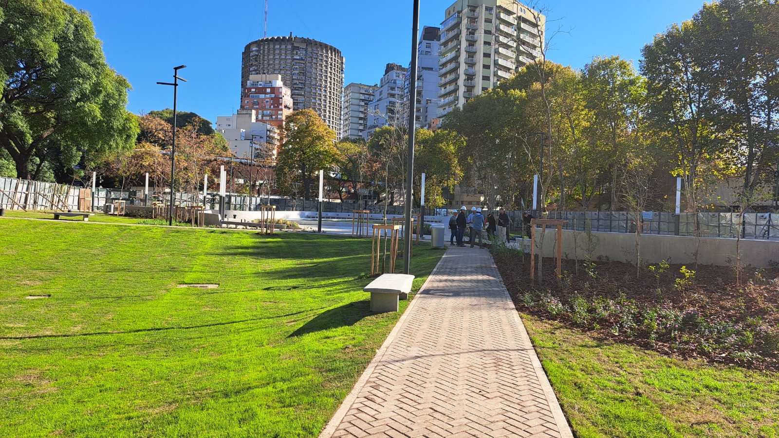 ¡Se viene la inauguración de la primera plaza de Las Cañitas!