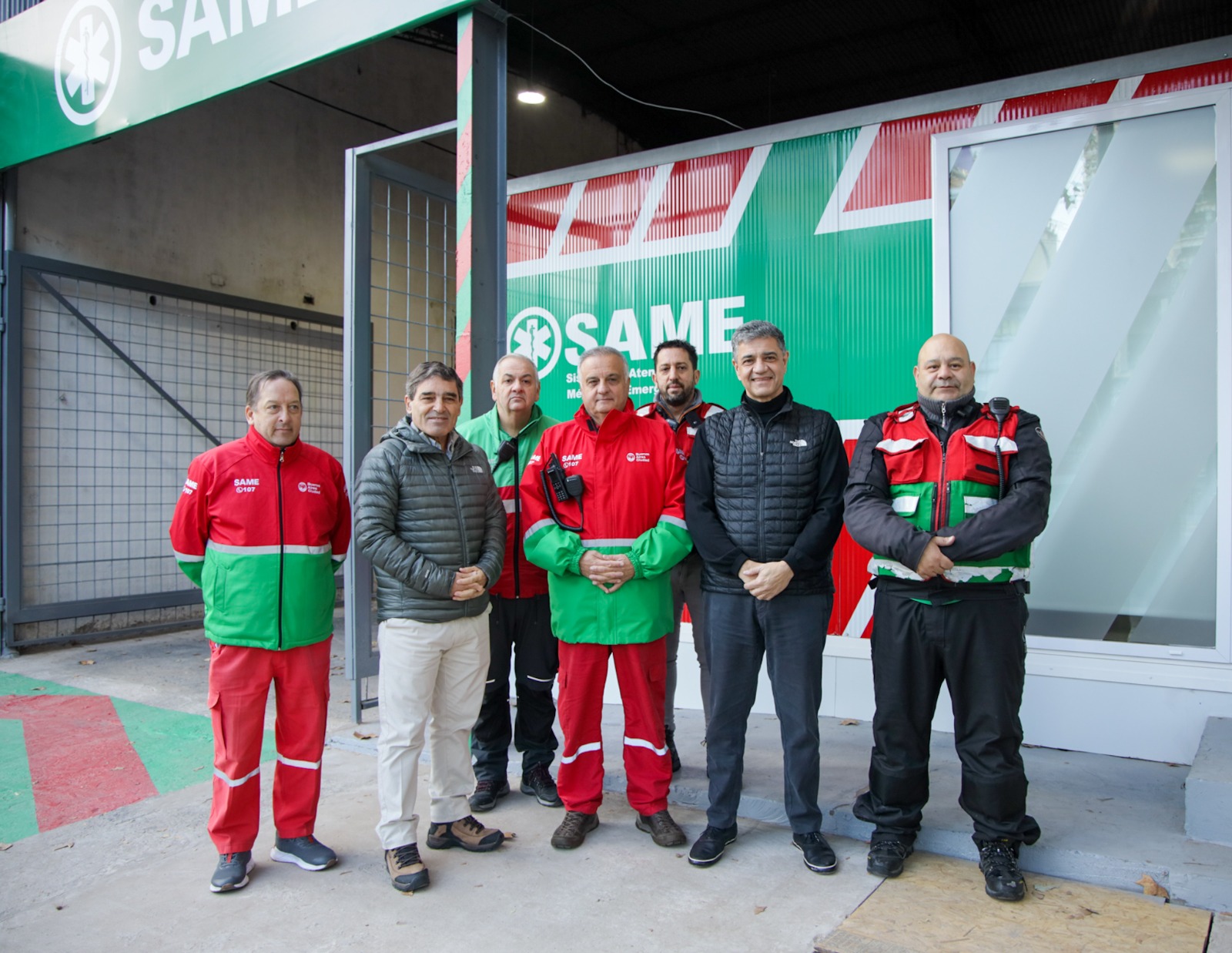 Se inauguró una nueva sede del SAME