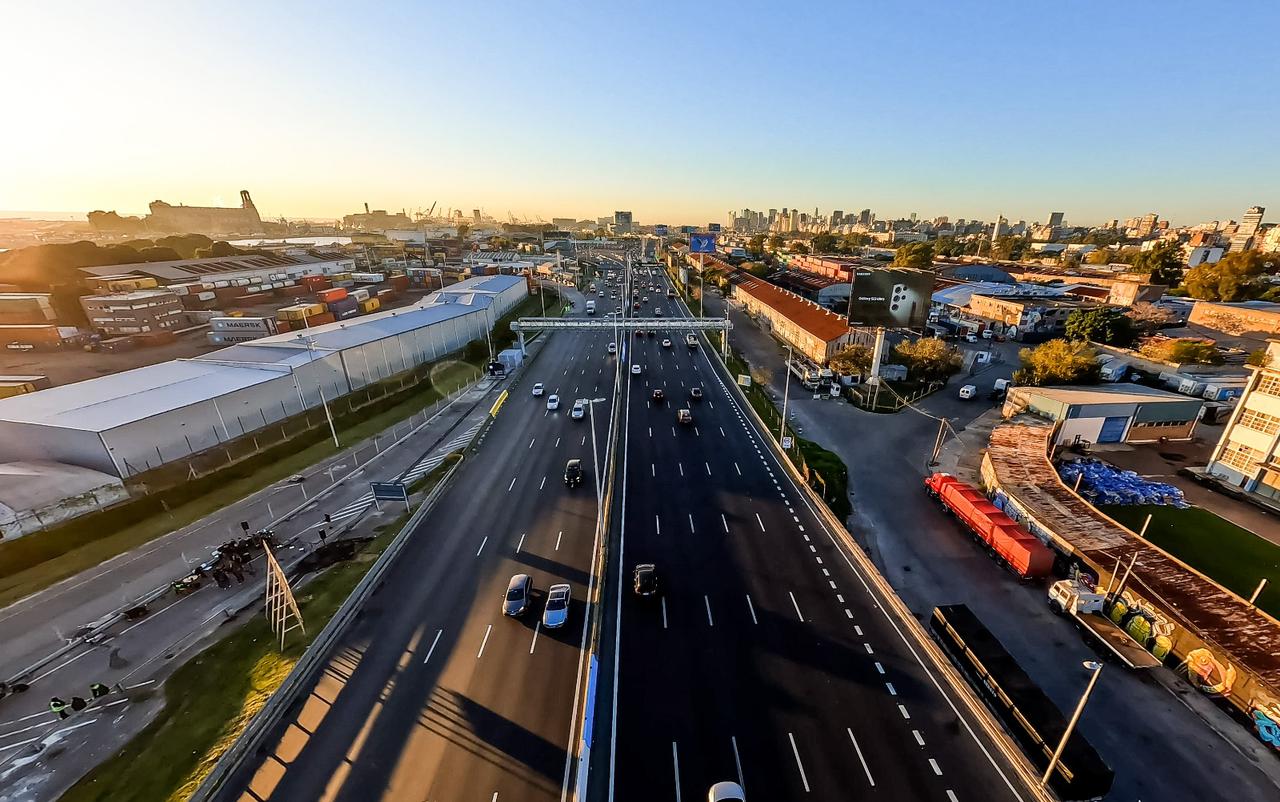 Illia: se habilitó la autopista inteligente en ambos sentidos
