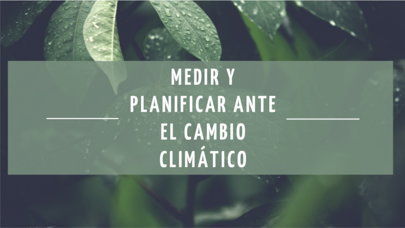 Reunión virtual sobre herramientas contra el cambio climático