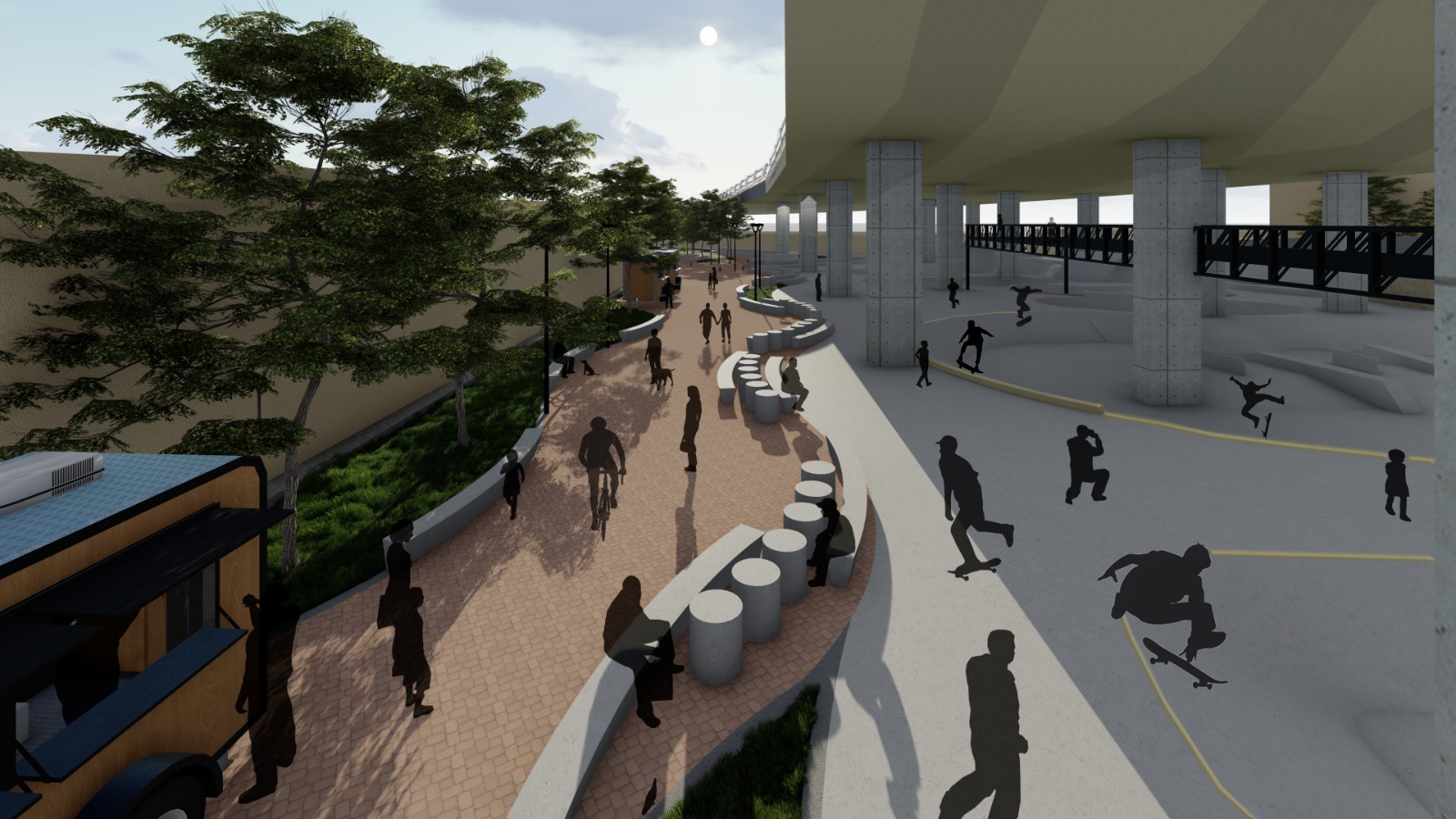 La Ciudad tendrá una nueva pista de skate y un polo joven en Villa Luro