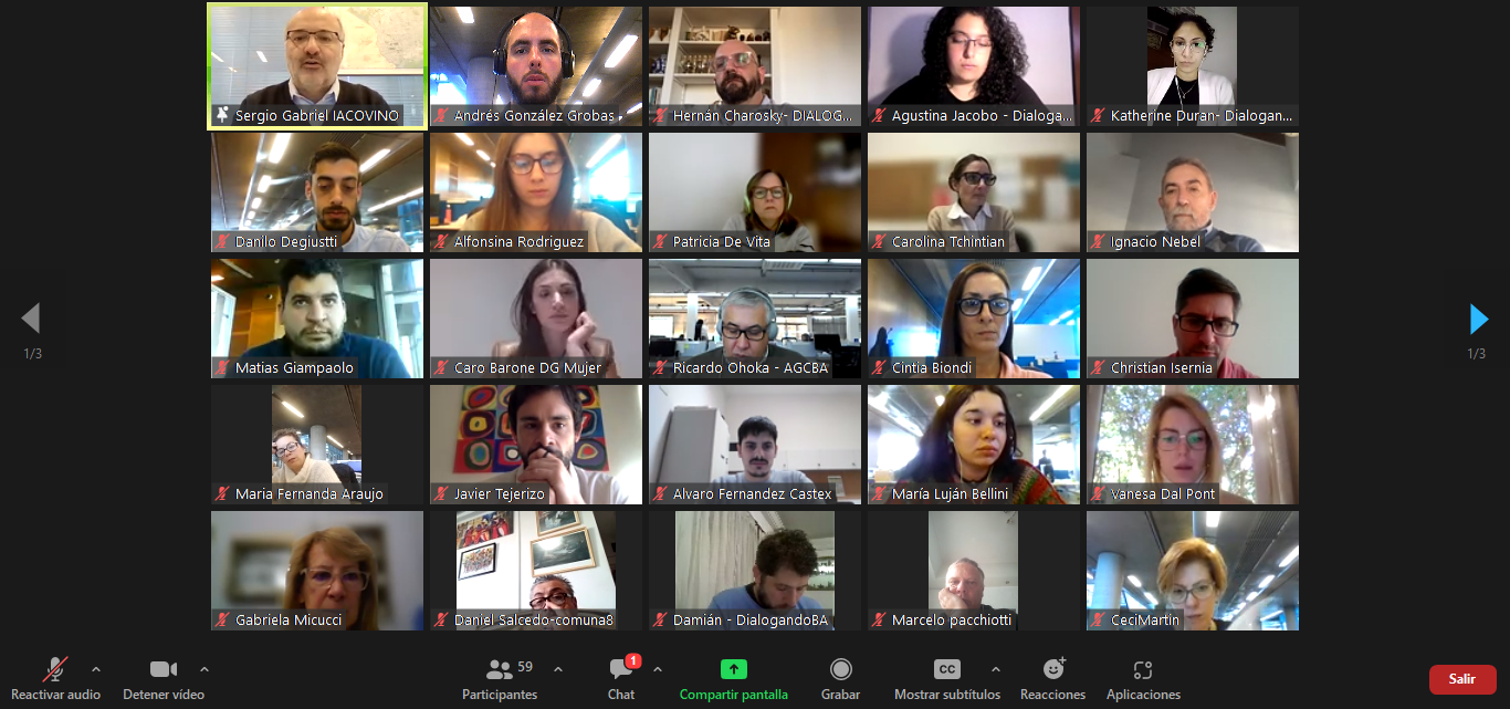 Realizamos un “Dialogando BA” para consensuar el compromiso “Ciudad Limpia, Campaña Responsable”