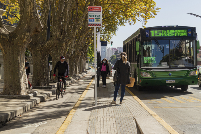 Compromiso cumplido: creamos la primera calle compartida sobre Avenida Libertador