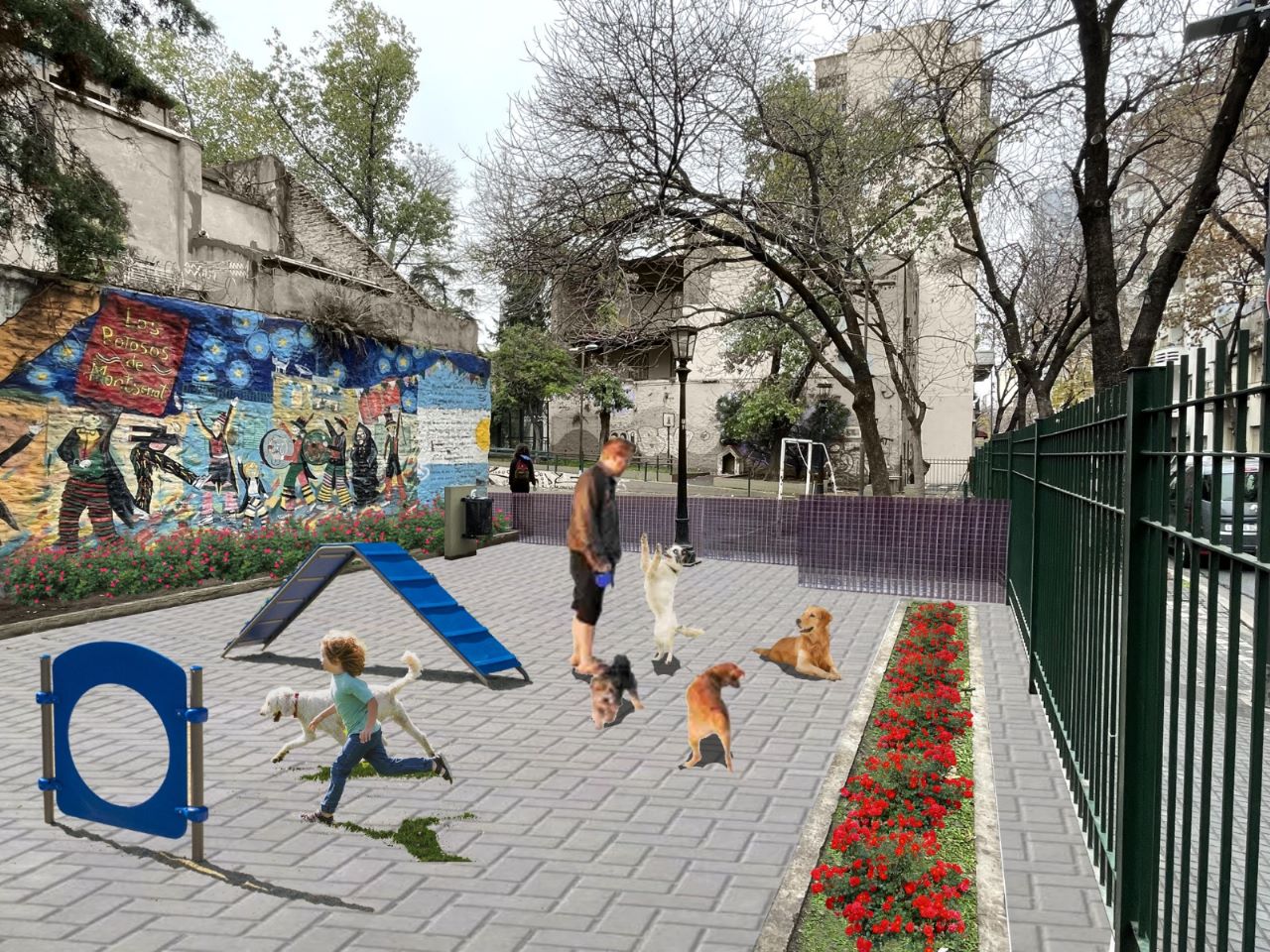 Puesta en valor de la Plaza Monserrat