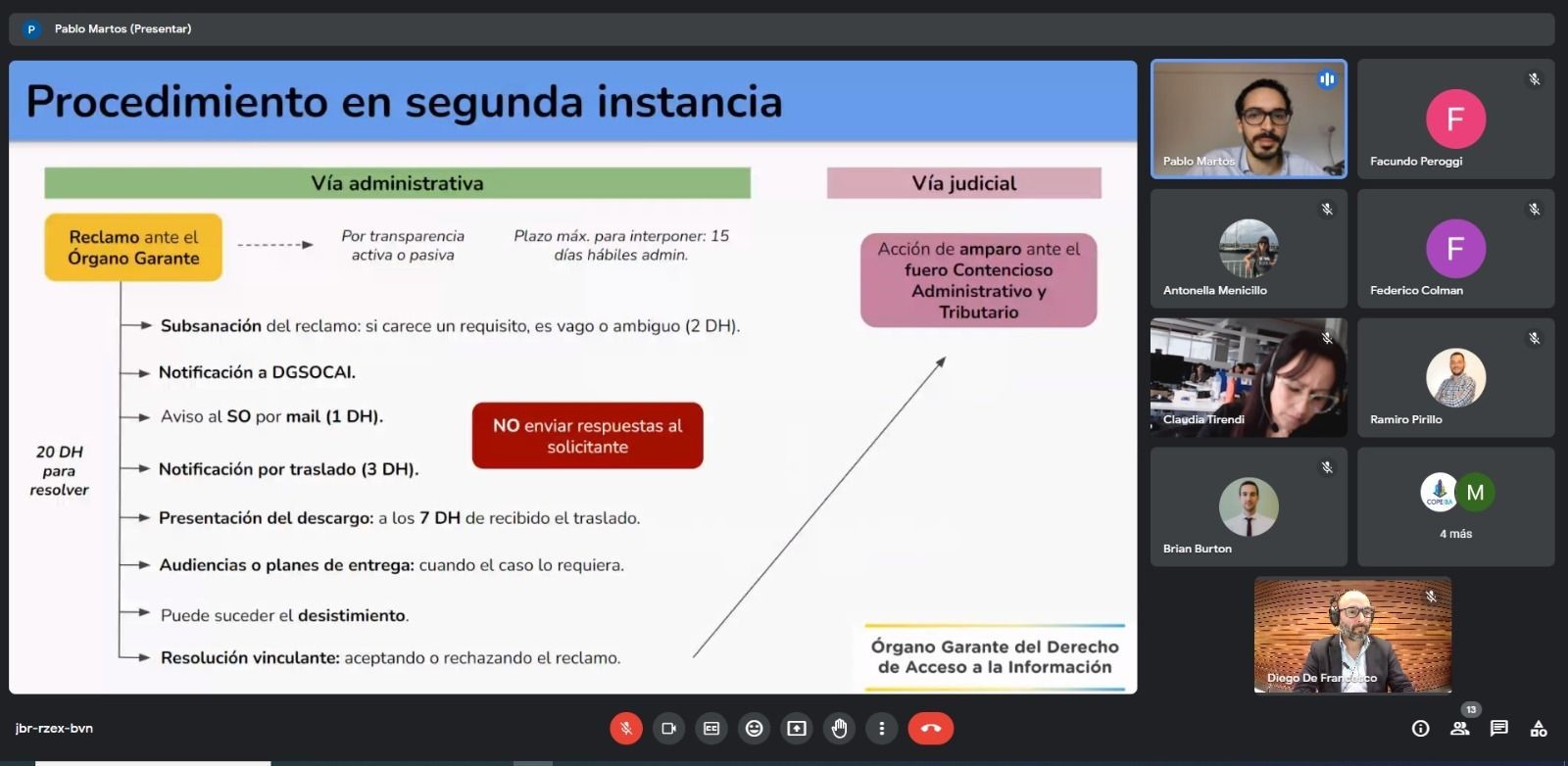Capacitación a Enlaces 104