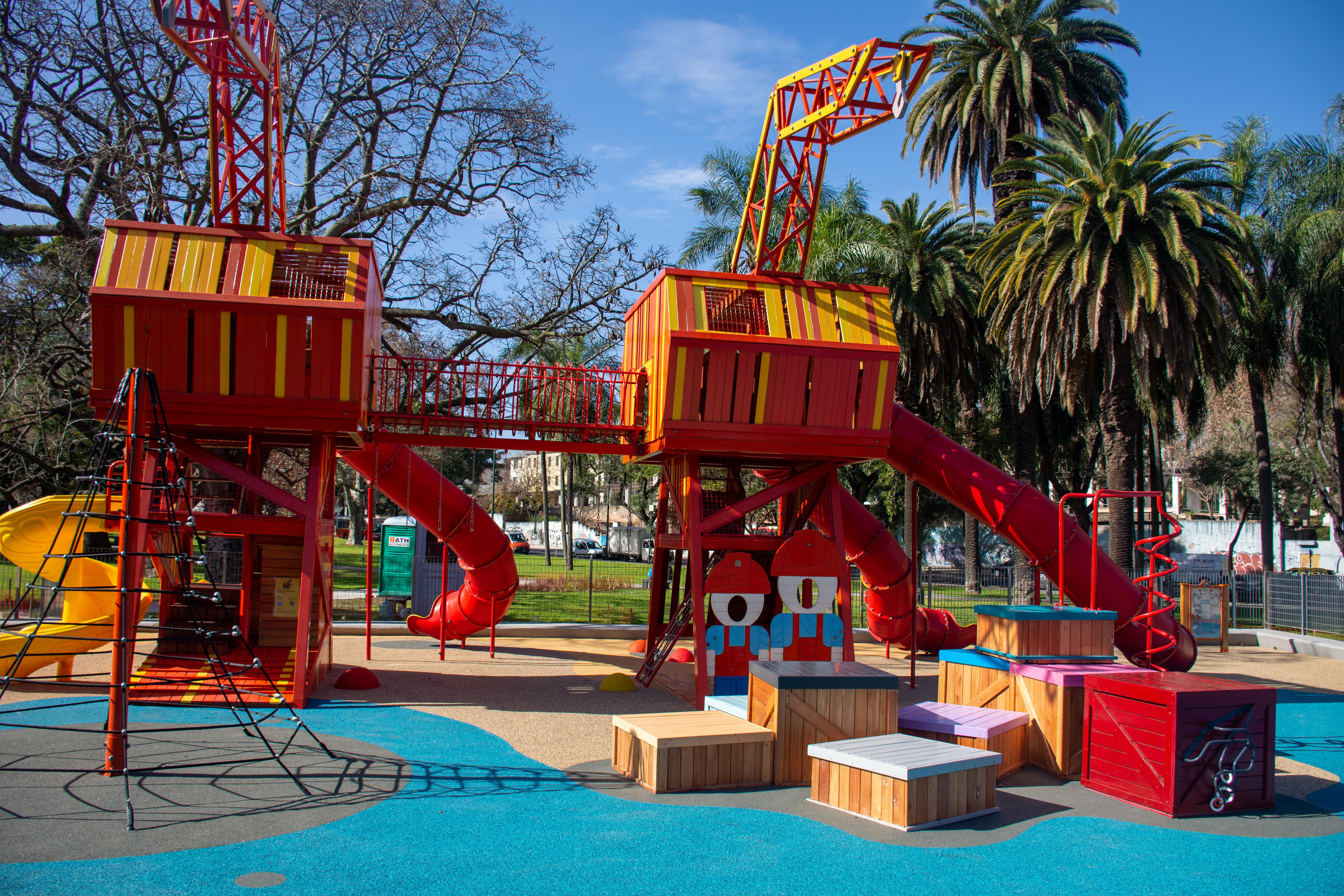 Puesta en valor del patio de juegos del Parque España