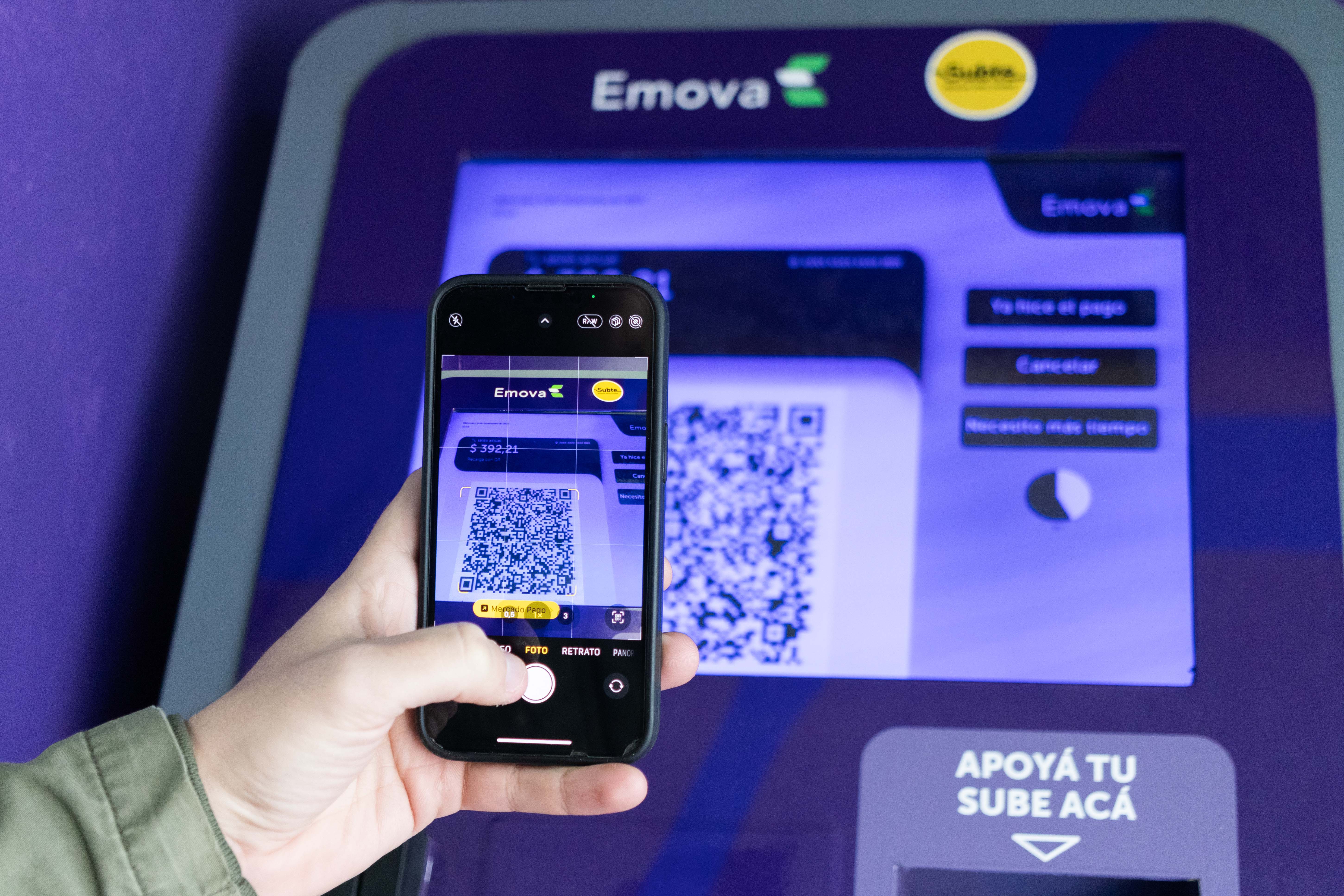 Subte: ya se puede cargar la tarjeta SUBE mediante código QR