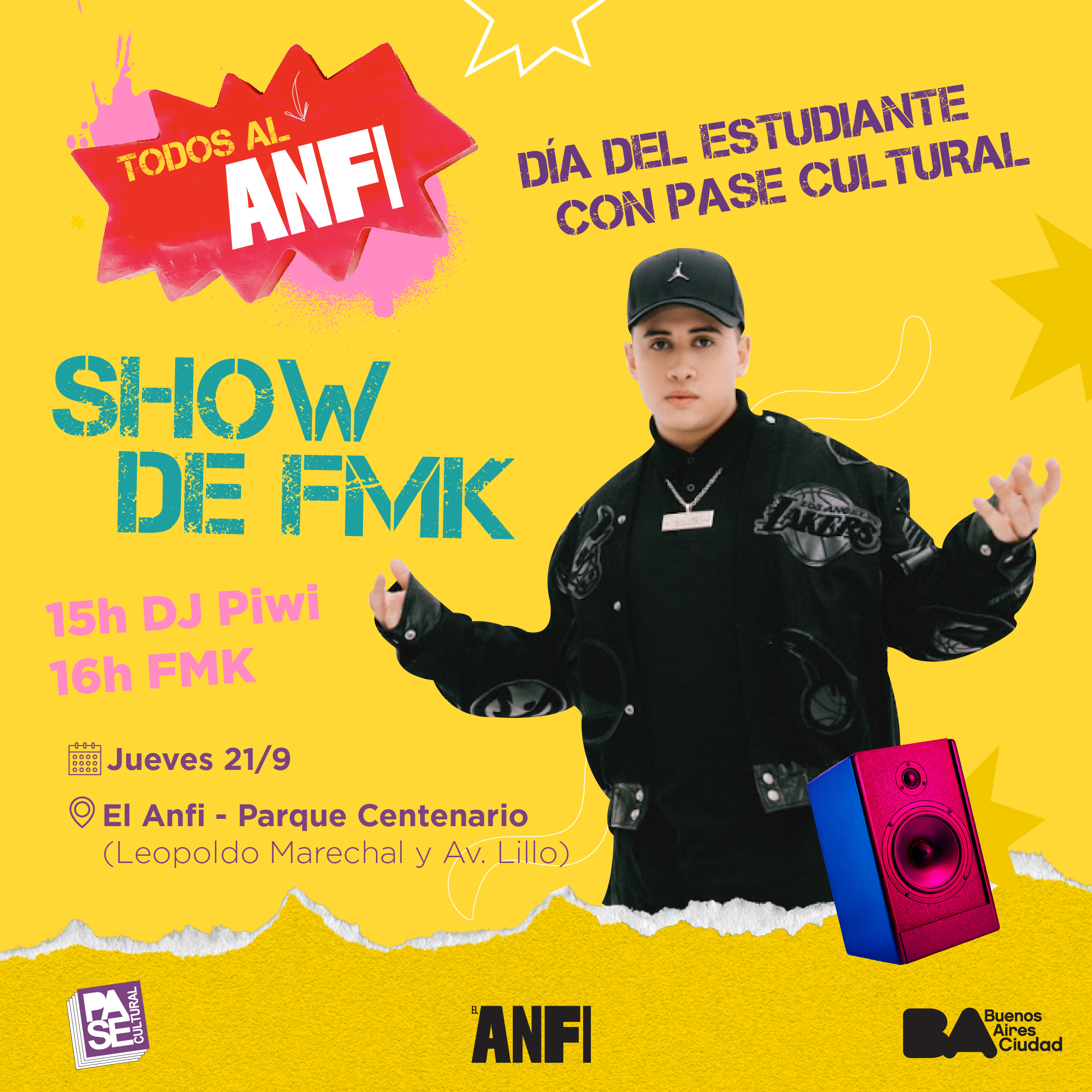 ¡Todos al Anfi con FMK!