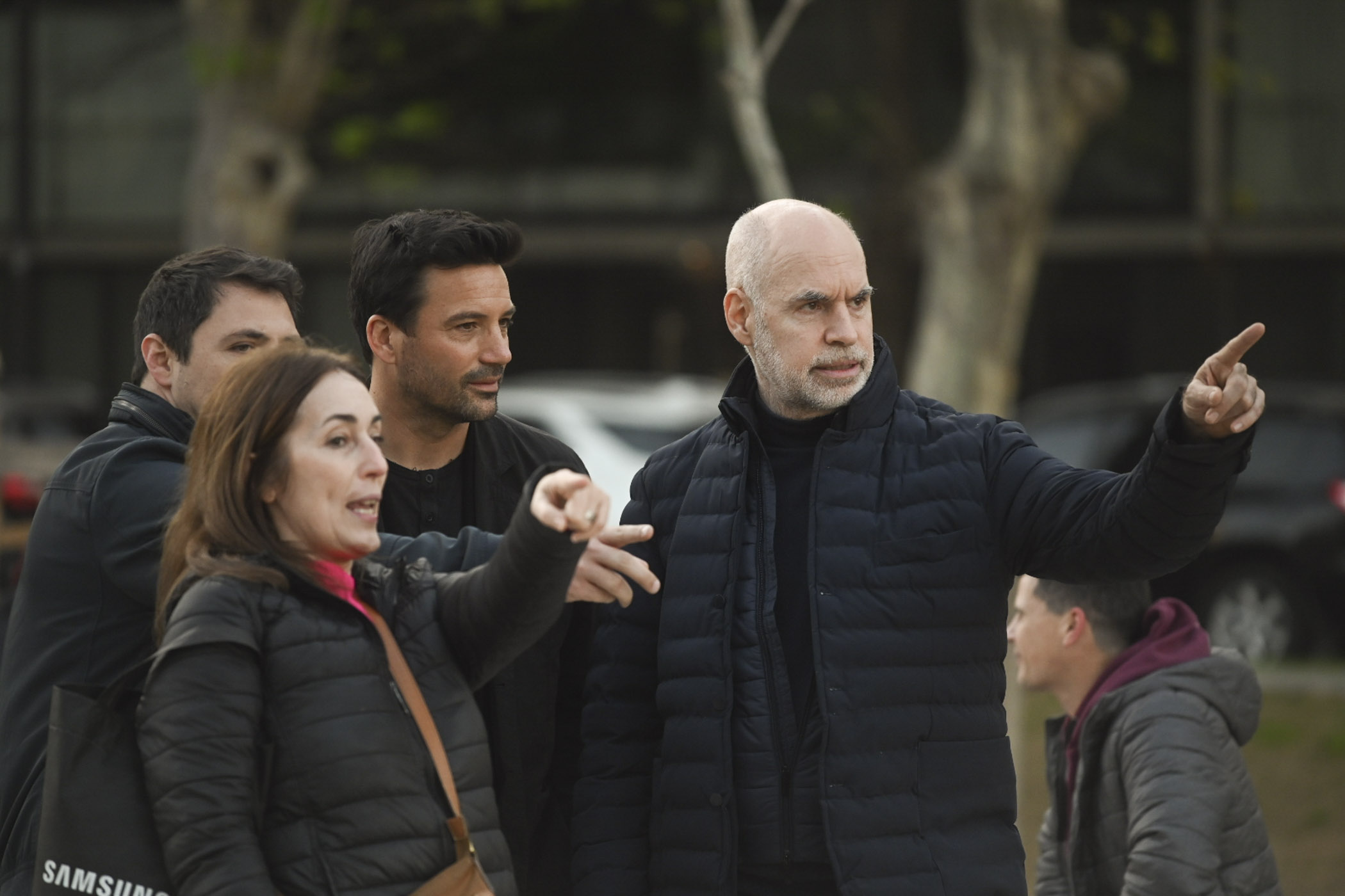 Rodríguez Larreta recorrió la Plaza Cañitas en Palermo