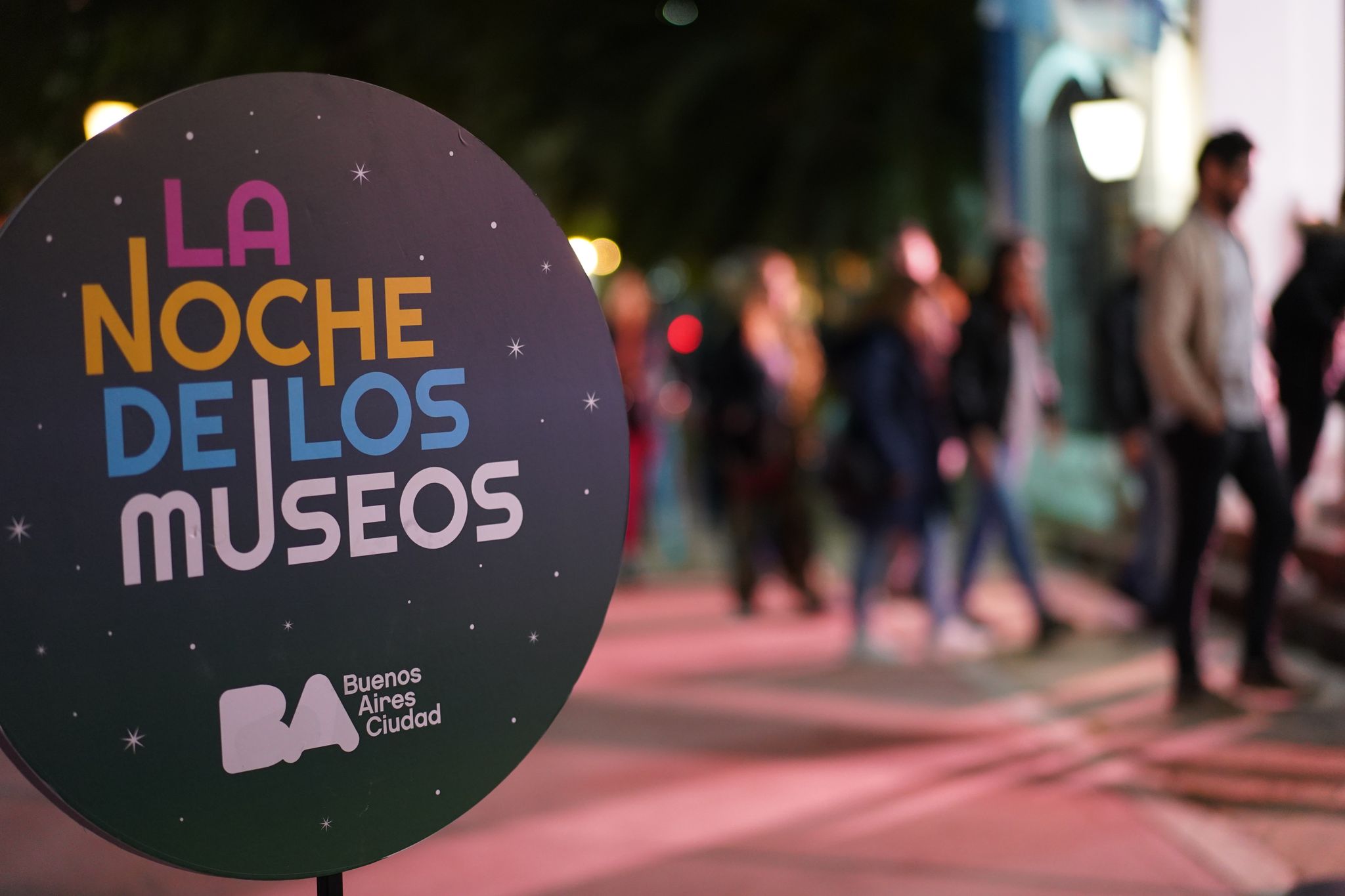 La noche de los Museos en el Saavedra