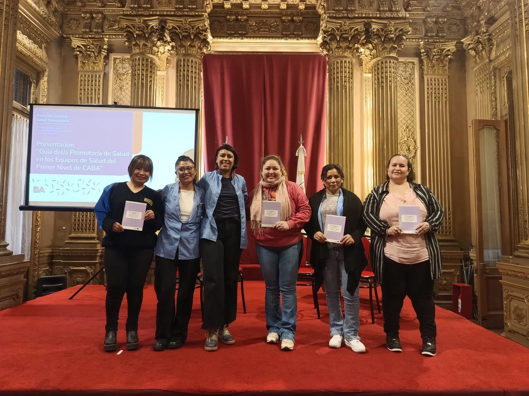 Presentación de la primera guía del promotor de salud de la Ciudad 