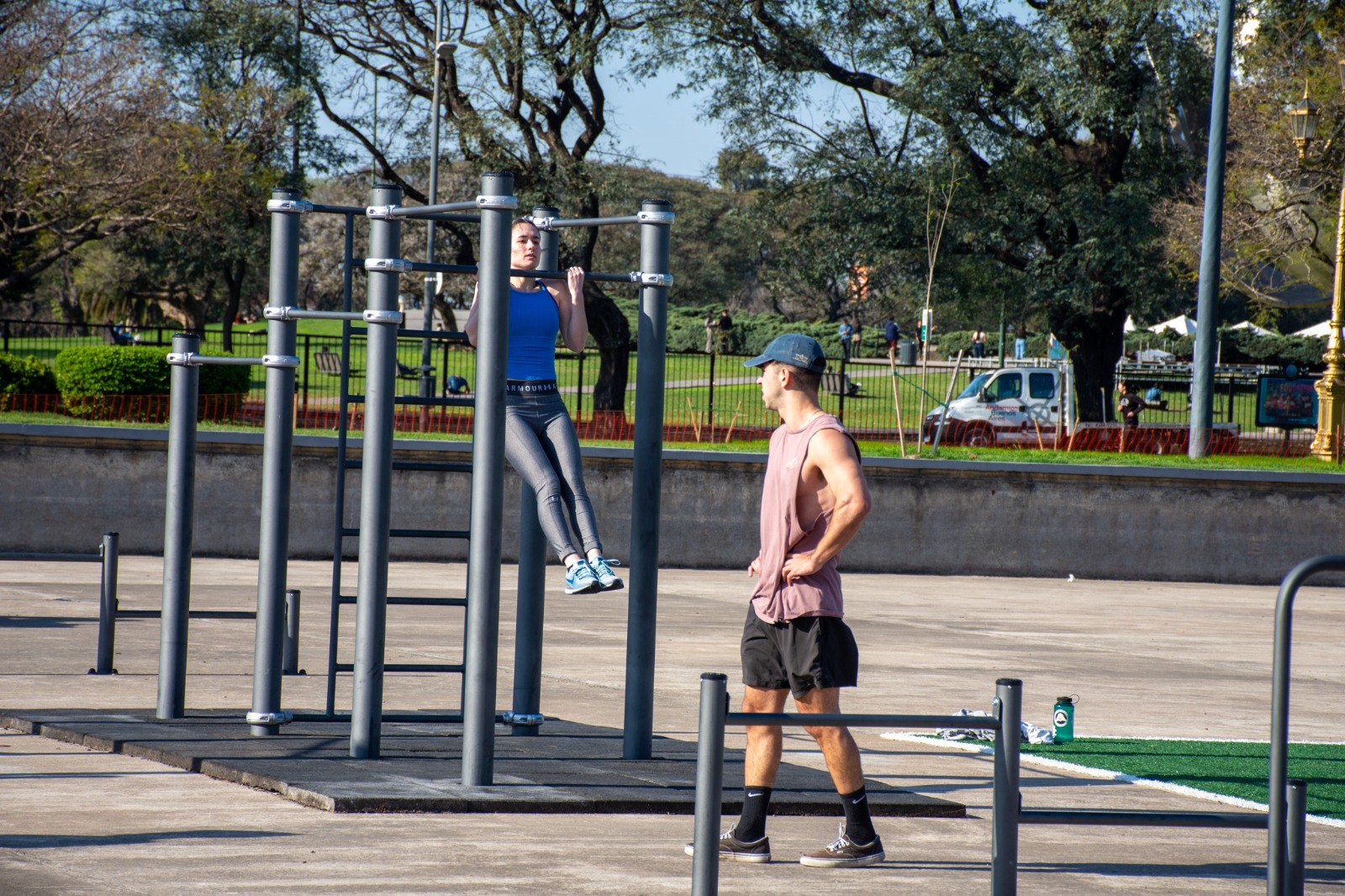 Playón deportivo Rubén Darío, a metros del Museo Nacional de Bellas Artes