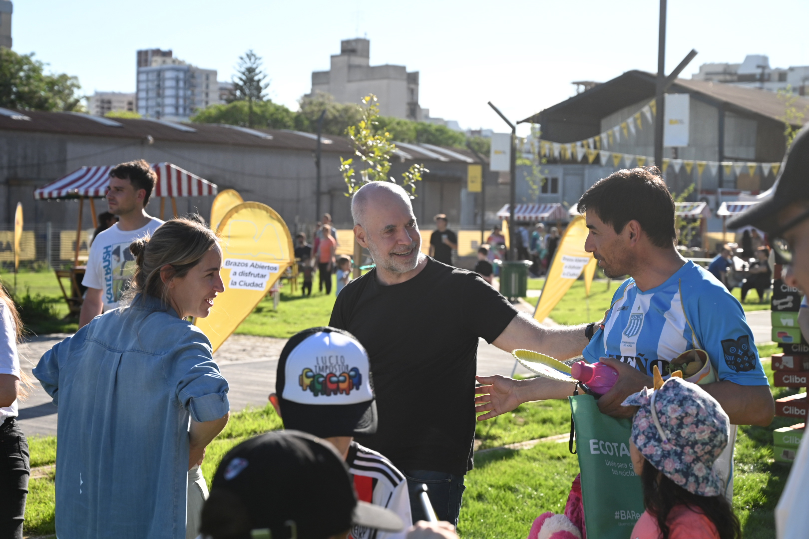 Rodríguez Larreta y Muzzio inauguraron la segunda etapa del Parque Ferroviario Colegiales