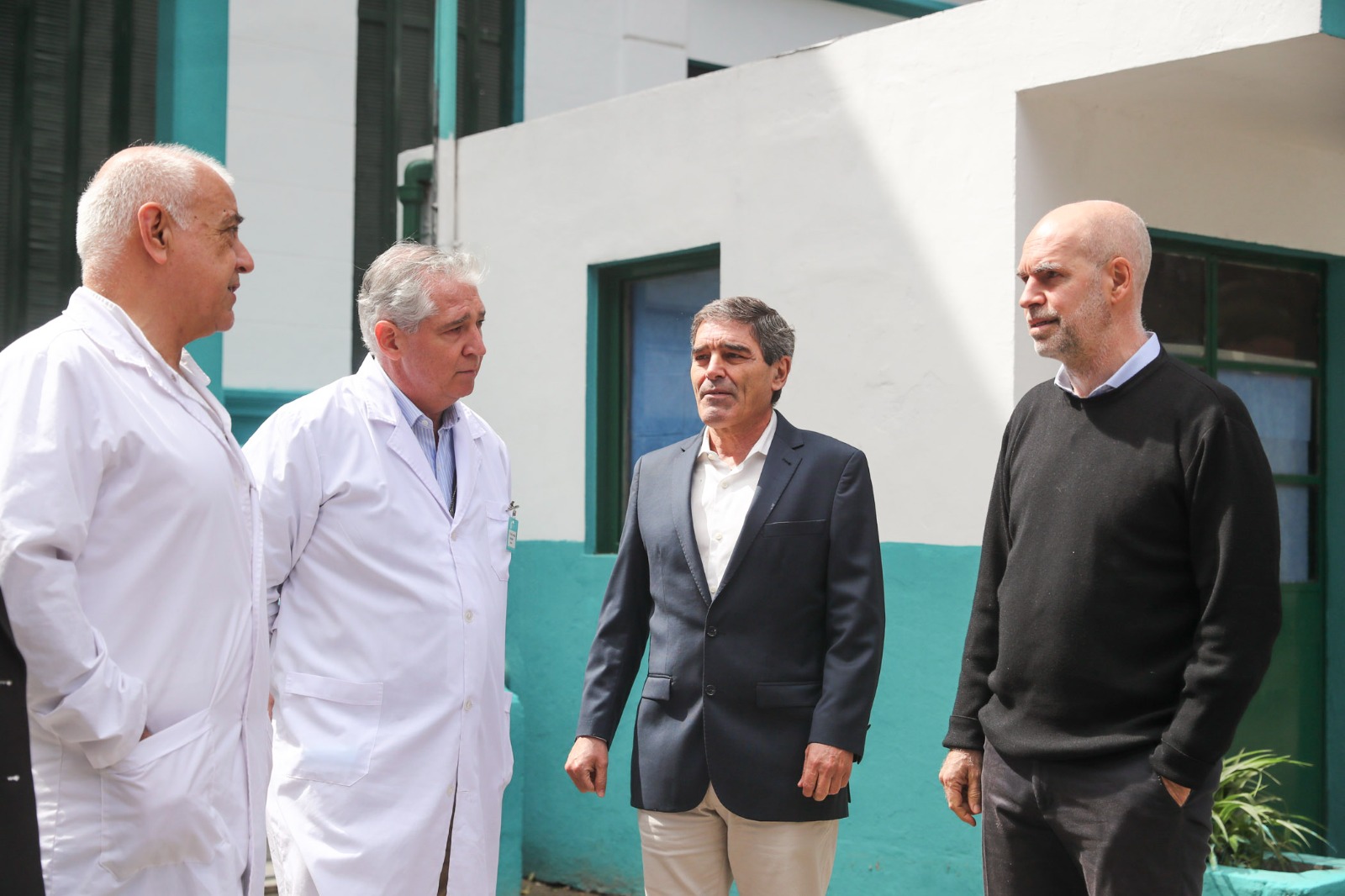 Rodríguez Larreta recorrió la nueva guardia para adultos del Hospital Muñiz