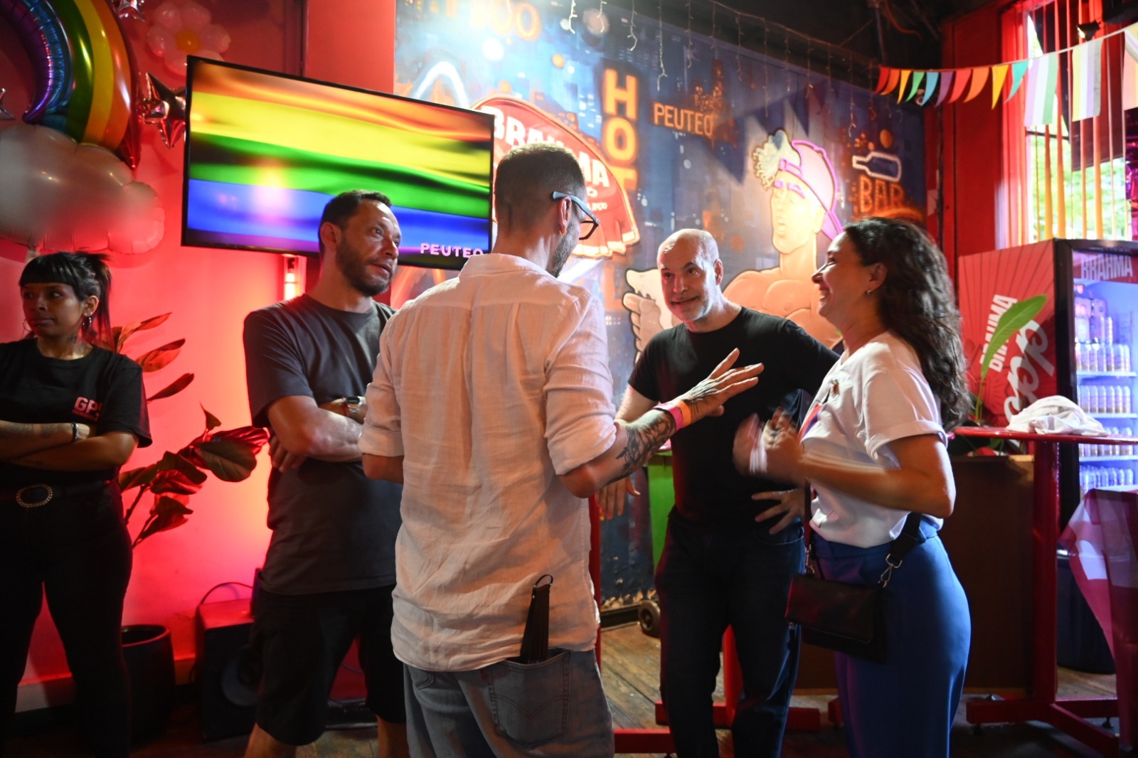 El Jefe de Gobierno porteño participó de la apertura de la semana del Orgullo BA