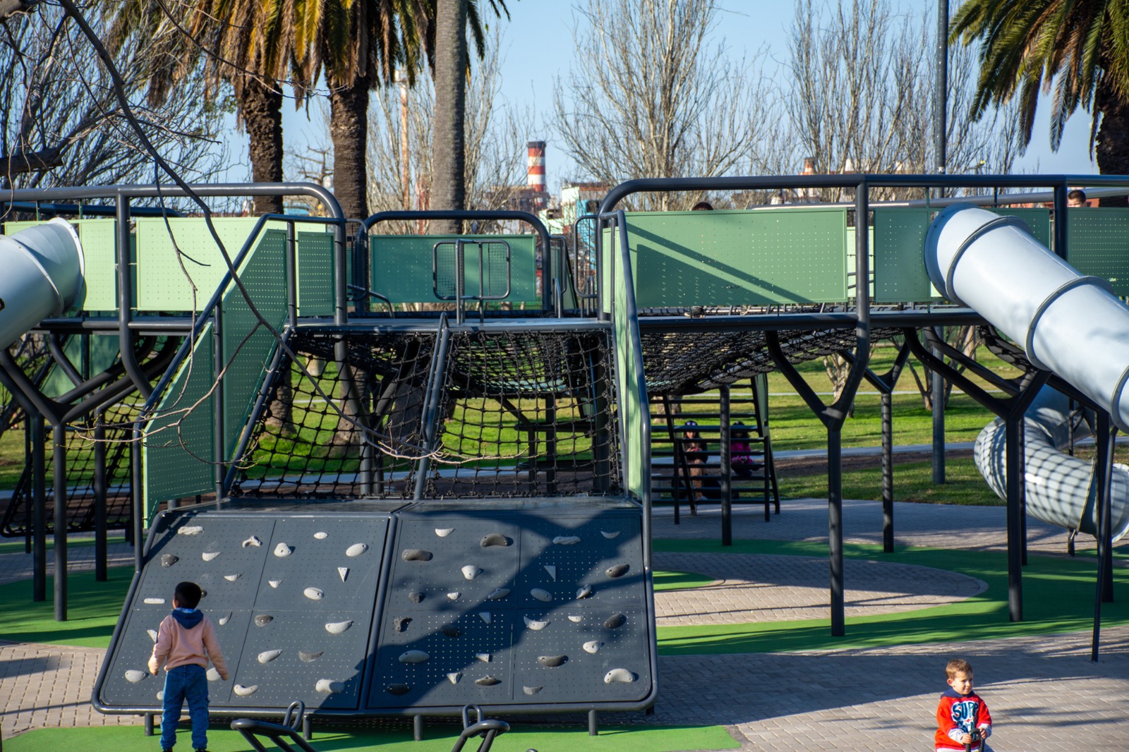 Se transformó el Parque Thays con una renovación integral