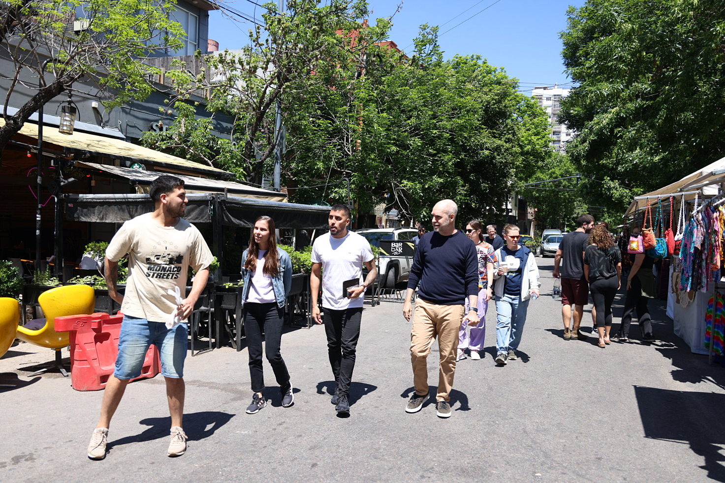 Rodríguez Larreta: "Garantizar nuevos espacios verdes es una manera de mejorar la calidad de vida de los vecinos"