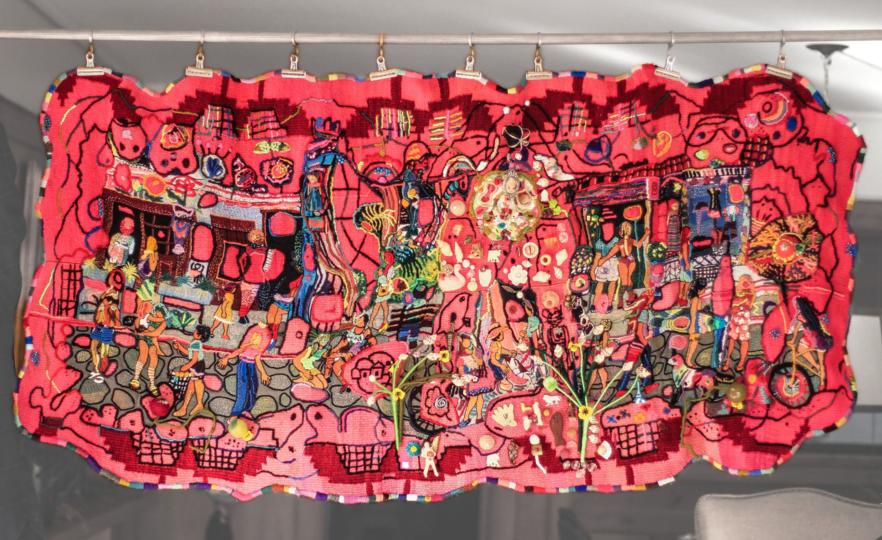 Artistas premiados y seleccionados en el 28° Salón de Arte Textil