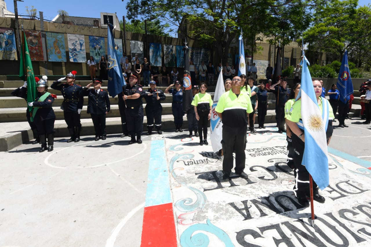 Acto en conmemoración del Día Nacional de la Defensa Civil