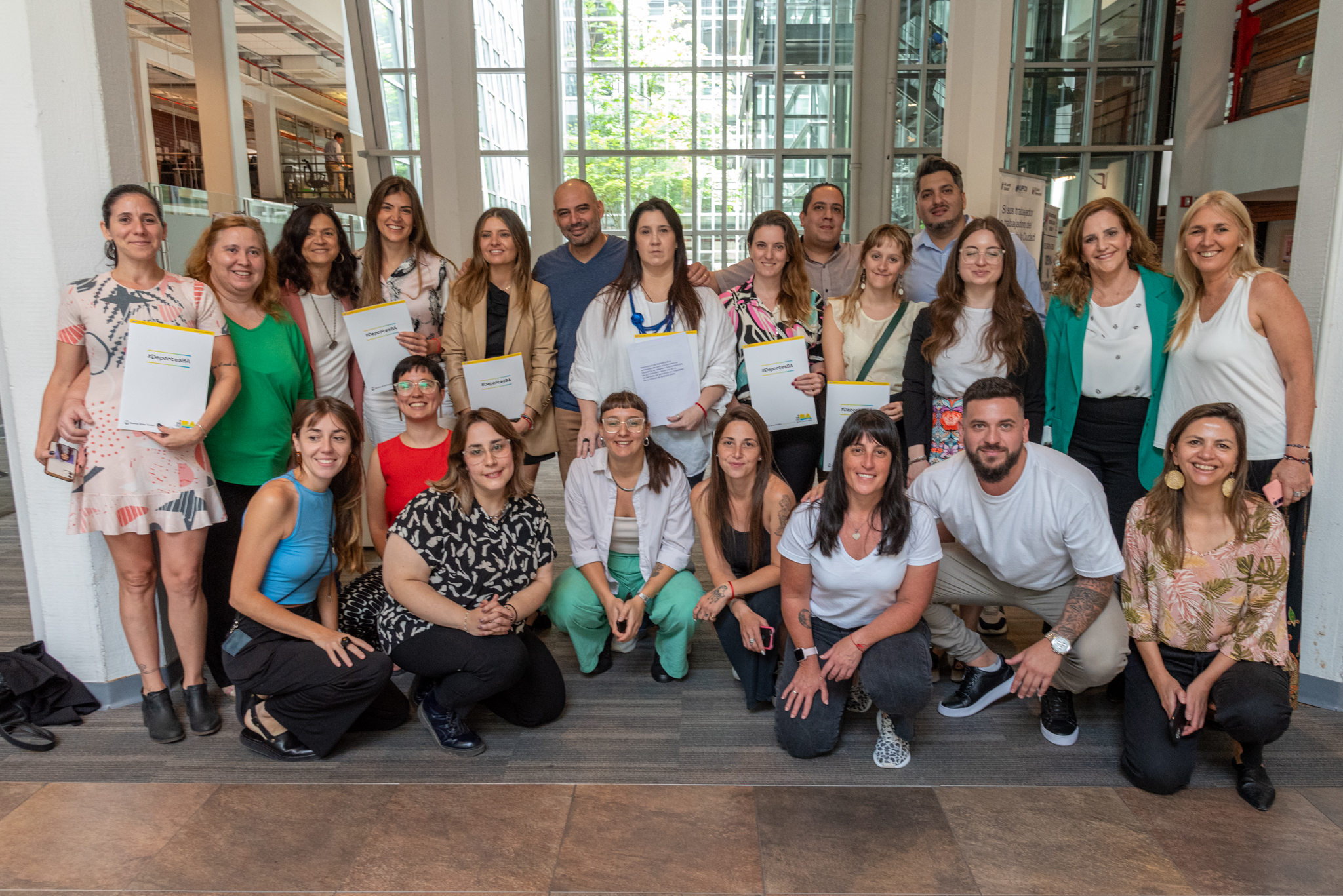 La Secretaría de Deportes presentó el “Protocolo de prevención e intervención ante situaciones de violencia de género y discriminación en sus actividades y espacios”.