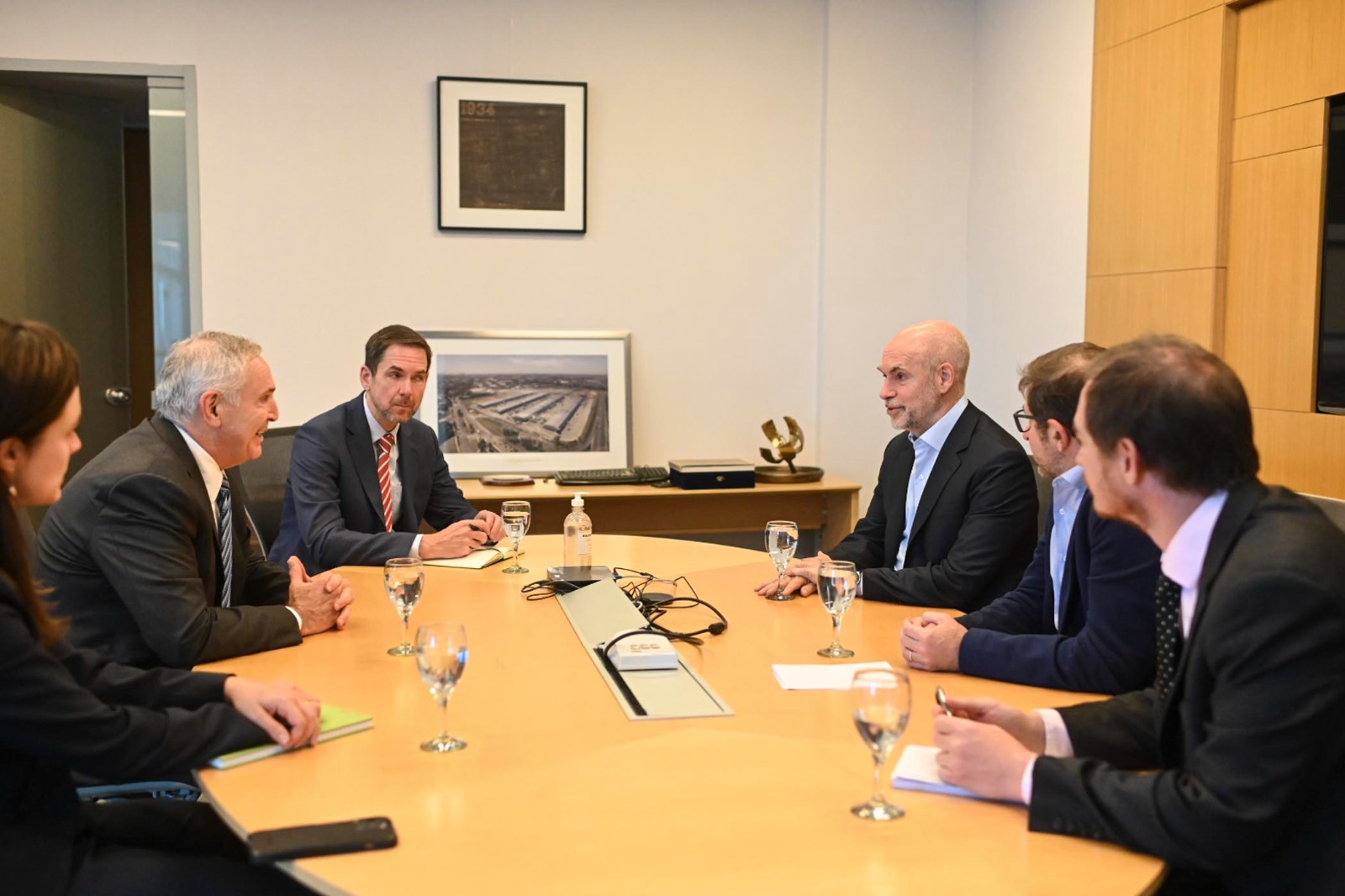 Horacio Rodríguez Larreta recibió a Marc Stanley, embajador de los Estados Unidos en la Argentina