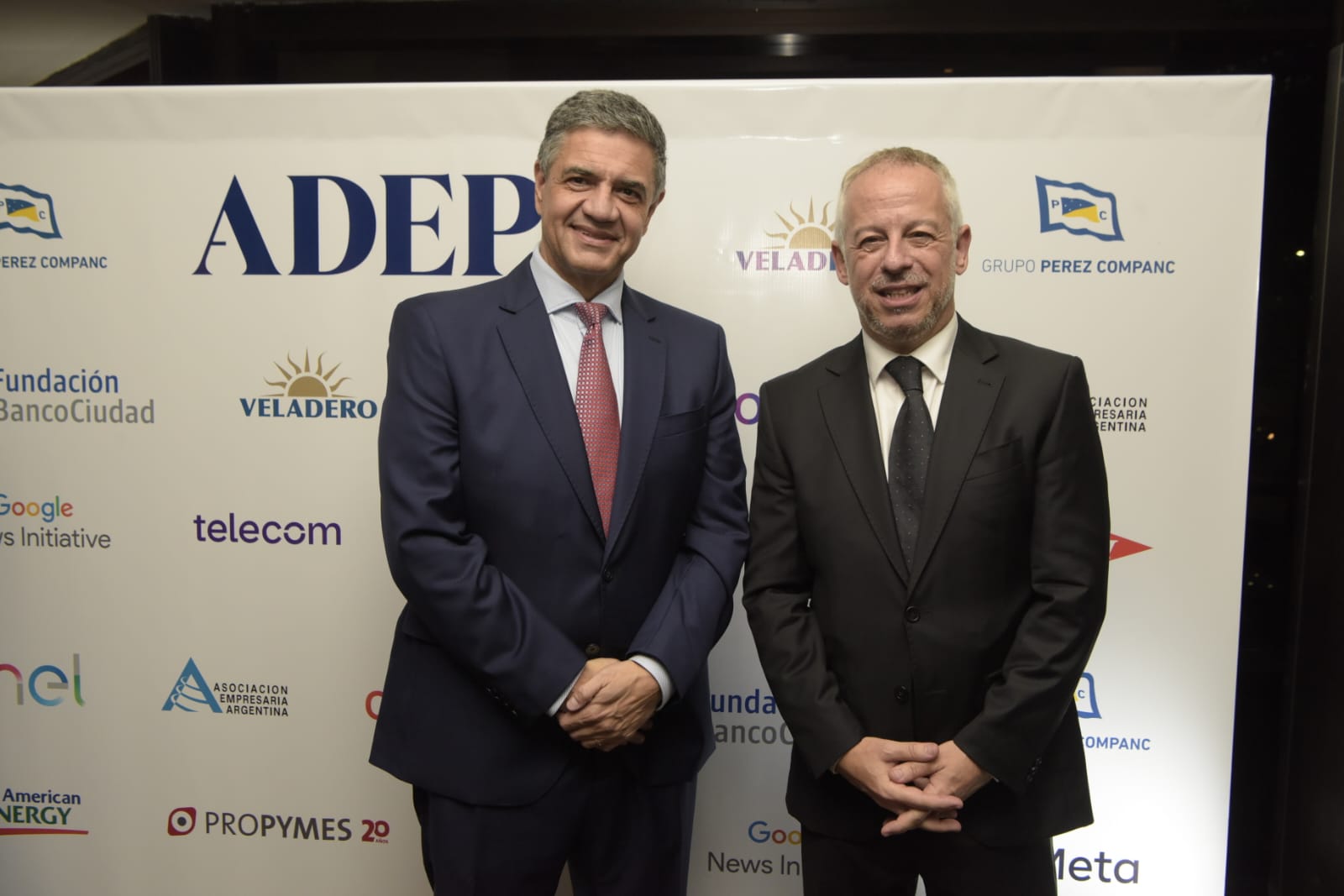 Jorge Macri, en la celebración de 61° aniversario de la Asociación de Entidades Periodísticas Argentinas (ADEPA)