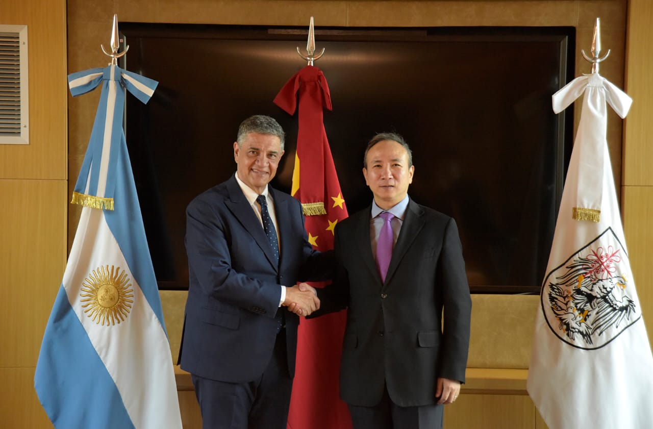 El Jefe de Gobierno se reunió con el embajador de China