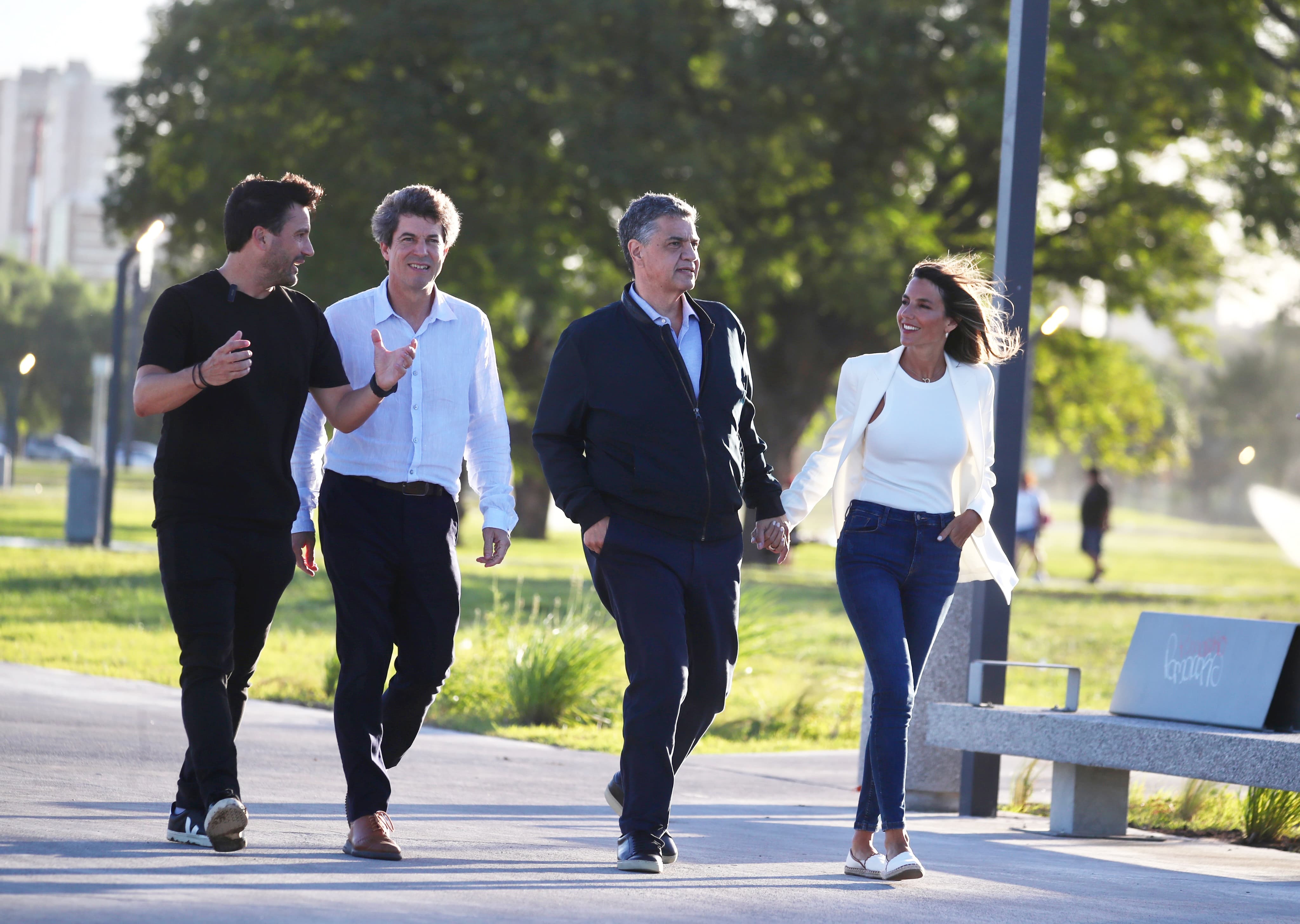 Jorge Macri inauguró el Parque Carrasco en costanera norte