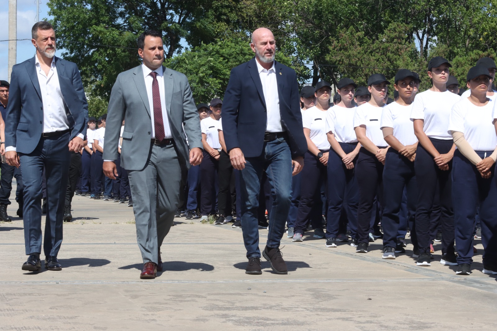 Ingresaron al Instituto Superior de Seguridad Pública 947 aspirantes a cadetes de la Policía de la Ciudad y 187 aspirantes a Bomberos