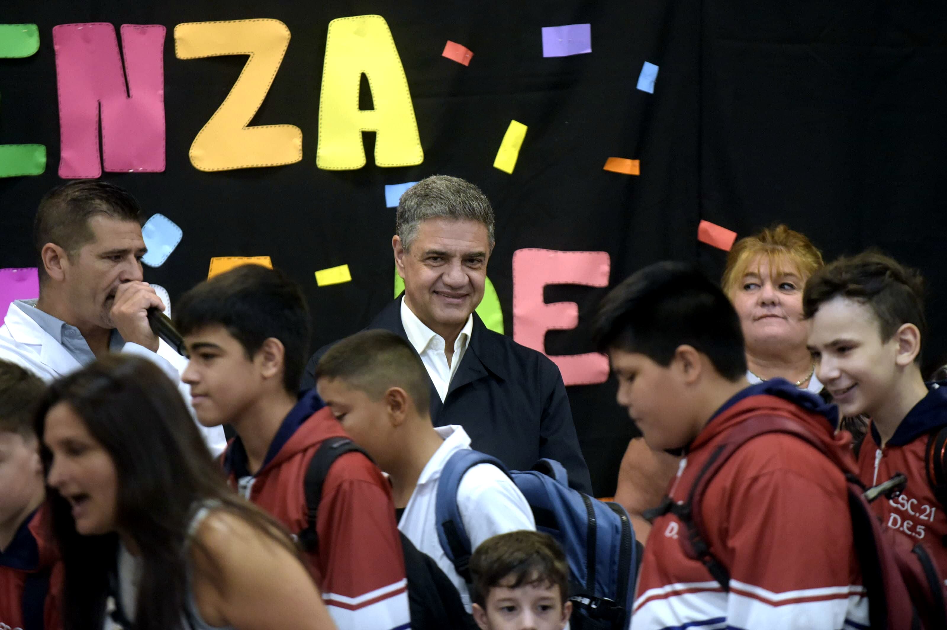 Jorge Macri: "Estamos muy orgullosos del comienzo de las clases en la Ciudad” 
