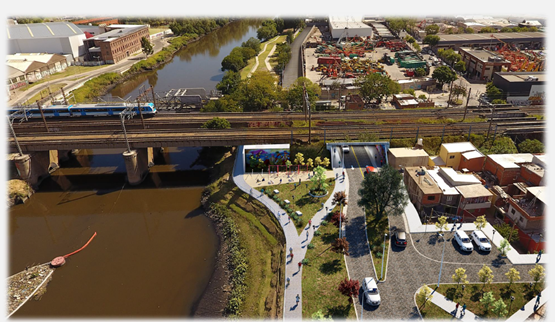 Puesta en valor del sur de la Ciudad: el Ministerio de Infraestructura licita nuevas obras