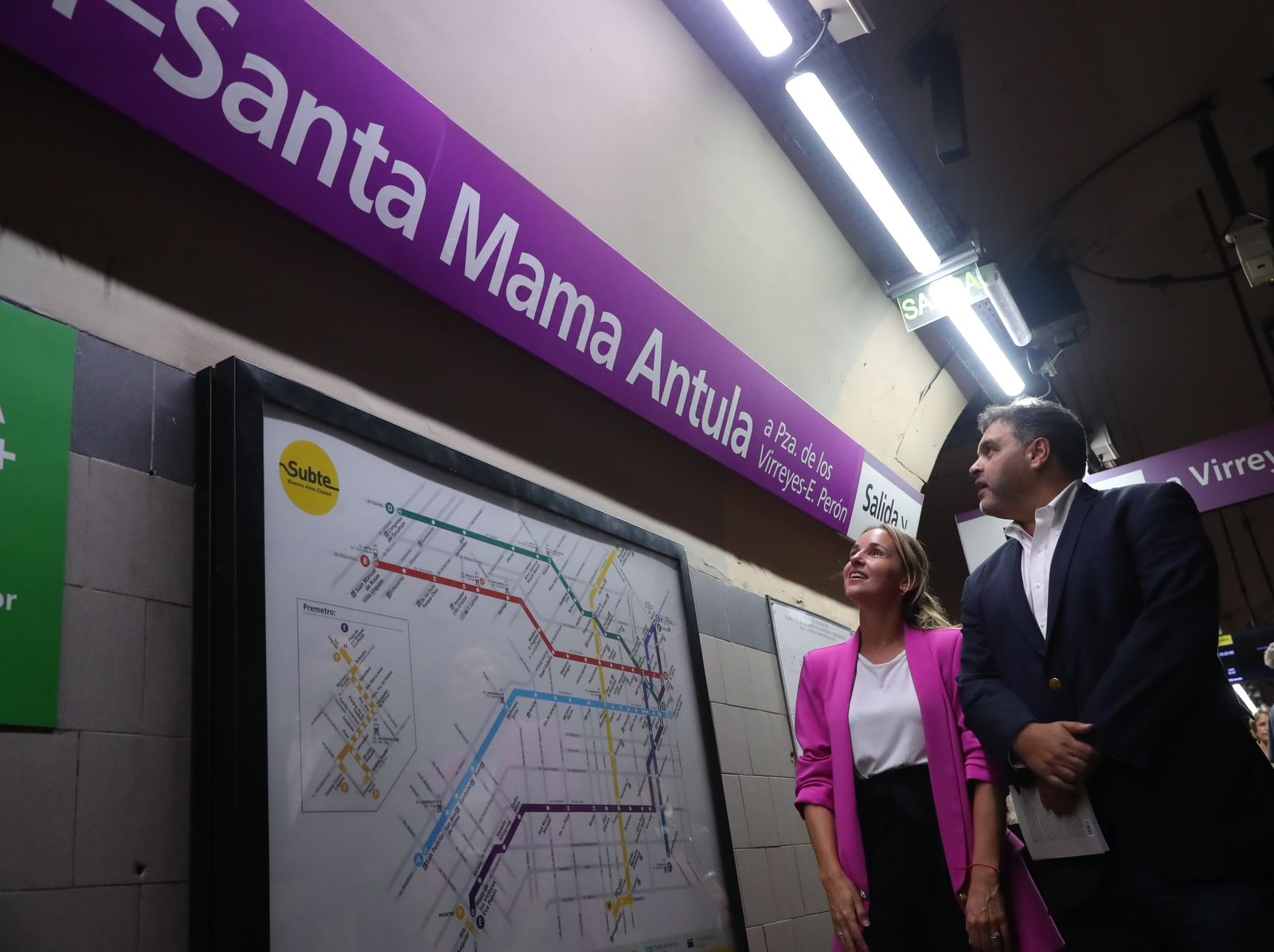 Clara Muzzio participó del acto en homenaje a Mama Antula